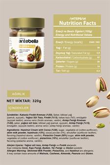 Antebella Süper Mix Fıstık Kreması & Kakaolu Fındık Kreması 320 G