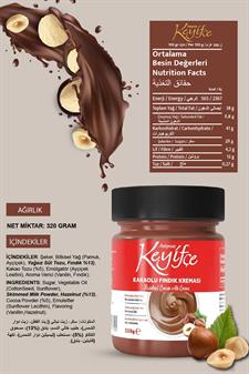 Keyifçe Kakaolu Fındık Kreması 320 g