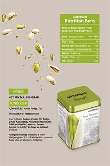 KURUYEMİŞ ANTEP FISTIK KAVRULMUŞ (BY İZZET) 700 GR