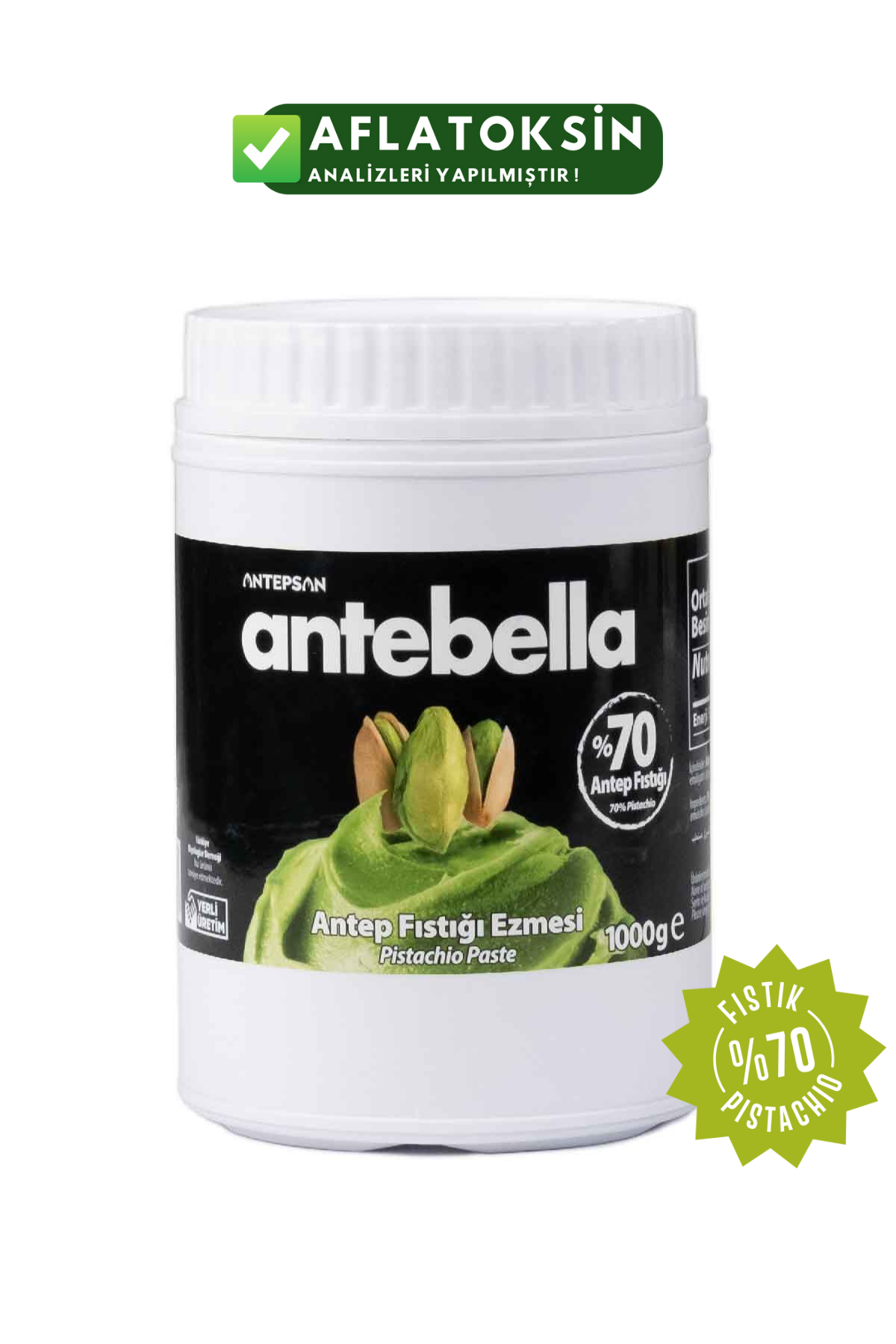 Antep Fıstık Ezmesi 1 Kg  - Antep Fıstığı Ezmesi