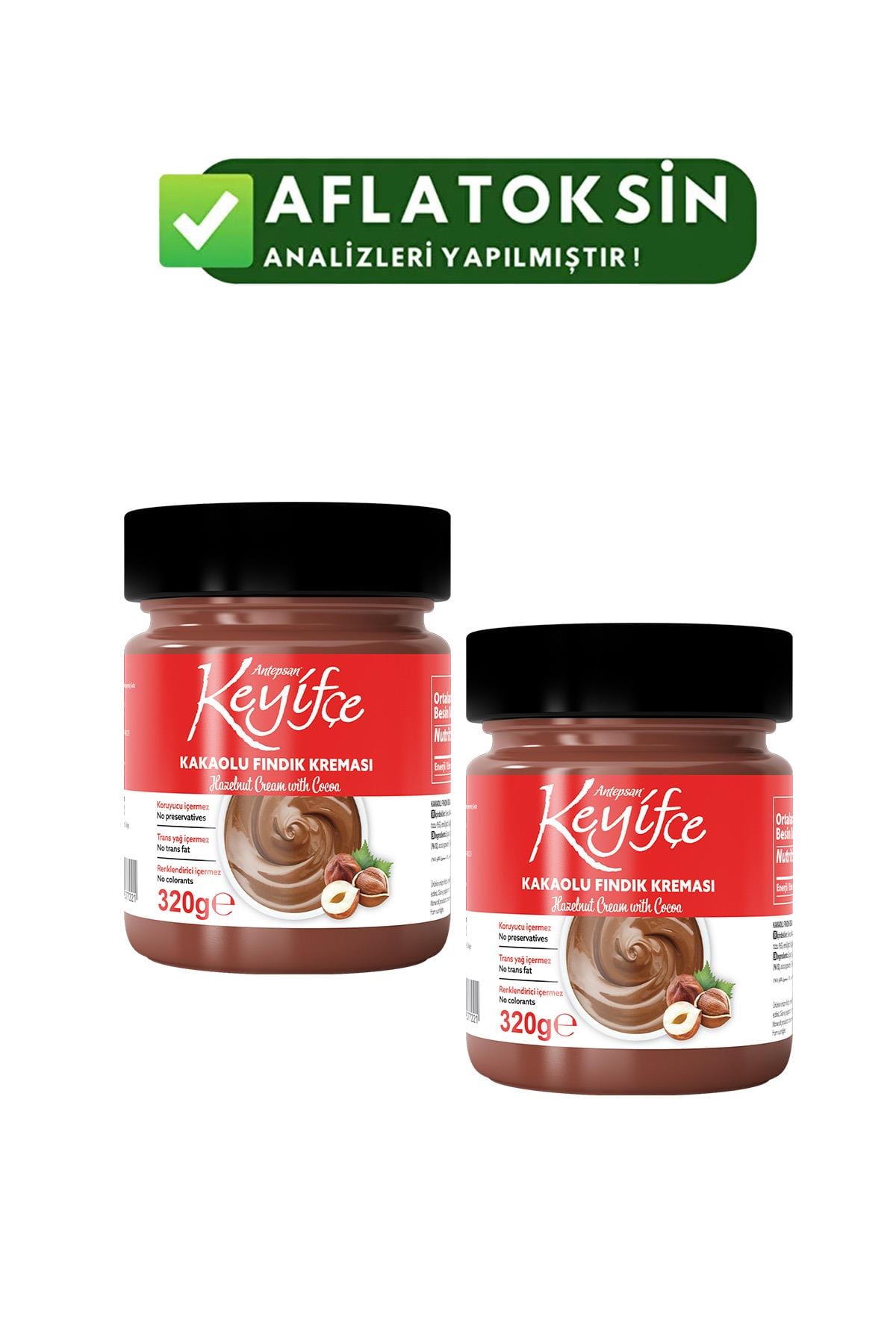keyifçe Kakolu Fındık Kreması 320 g x 2