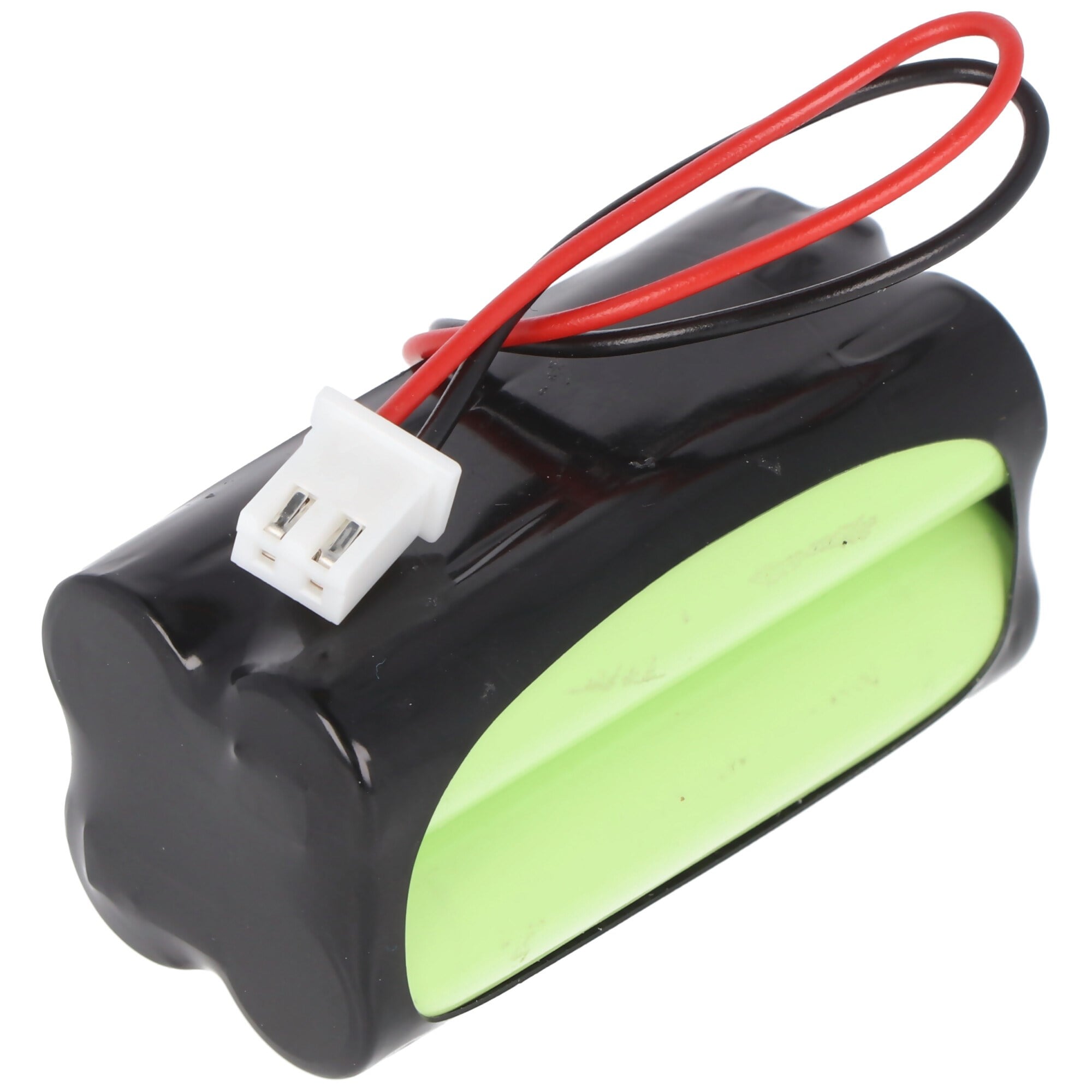 100 mm kablo ve fişli acil durum ışık pili NiMH 4.8V 600mAh F2x2 Micro AAA, Fischer AW-0480-0080-AAA-NM01'in yerini alır