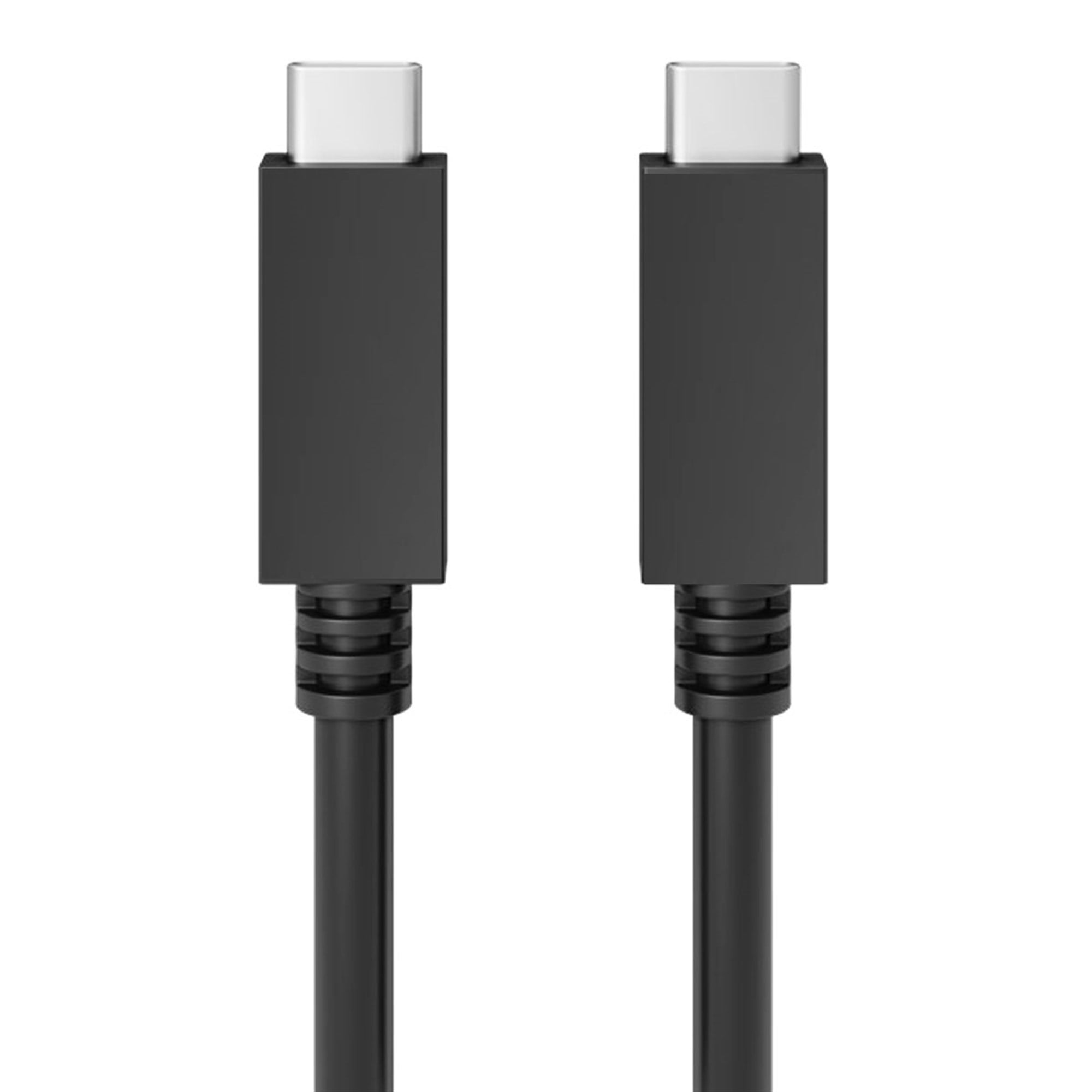 100W'a kadar USB-C PD şarj ve senkronizasyon kablosu, siyah