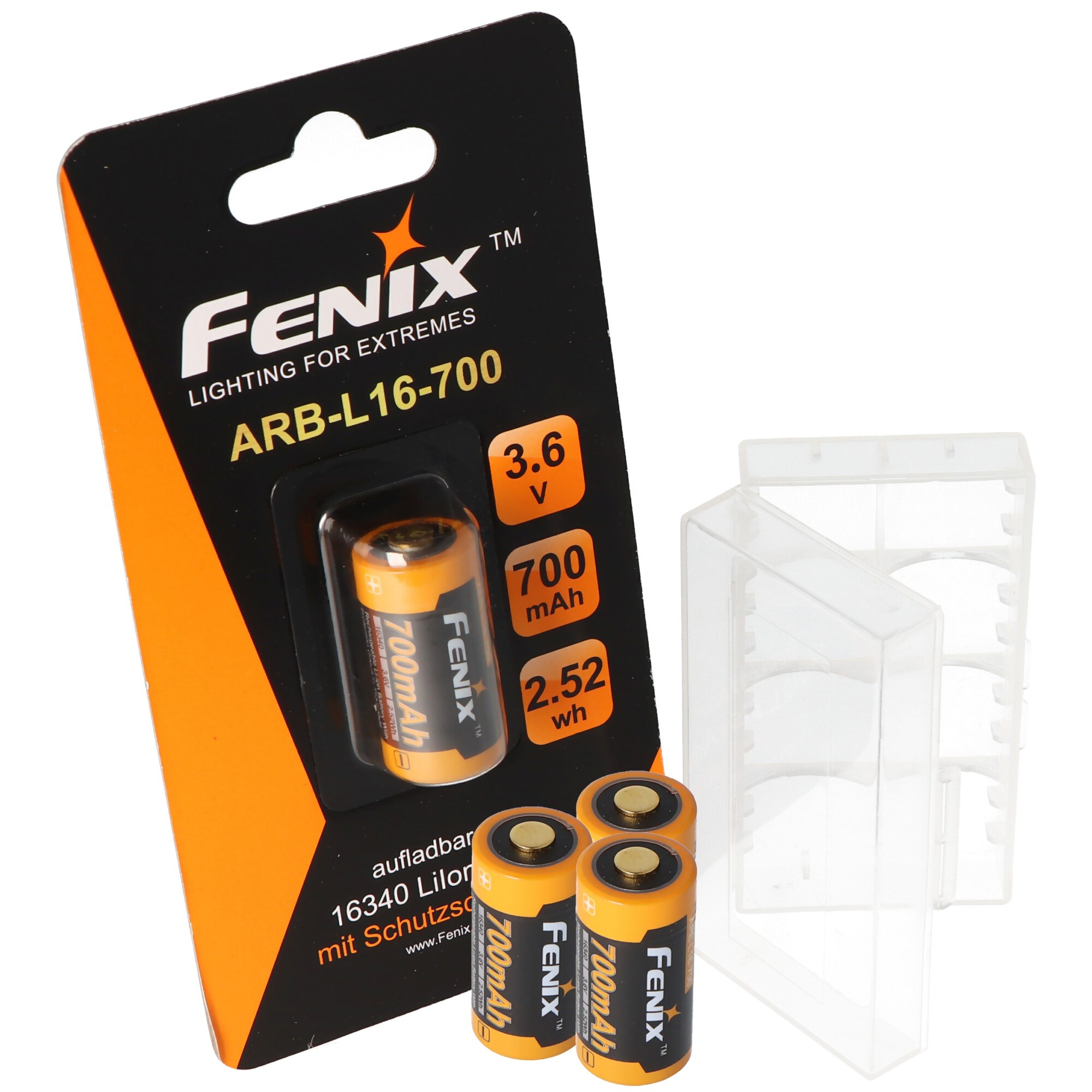 4x CR123 3.7 volt ile bir Li-ion pil, min. 700mAh, tipik olarak 760mAh, maks. Arlo gözetim kamerası, LED fenerleri için ideal pil kutusu dahil 820mAh kapasite