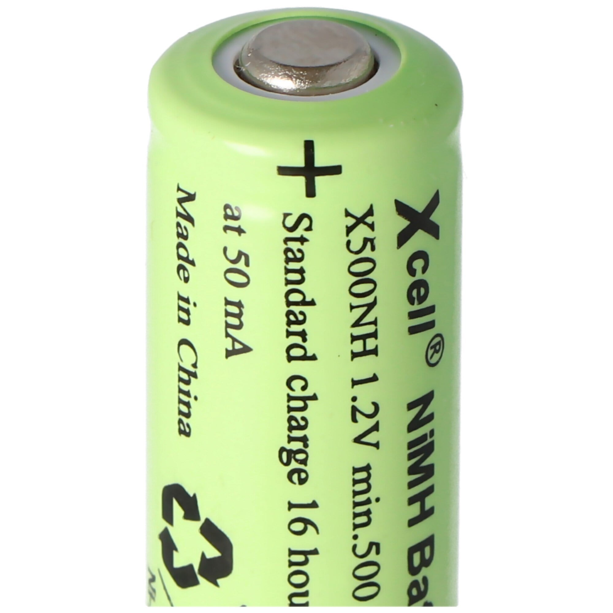AccuCell Lady pil 50NH, LR1, Boyut N NiMH pil 500mAh kafa, pozitif kutup
