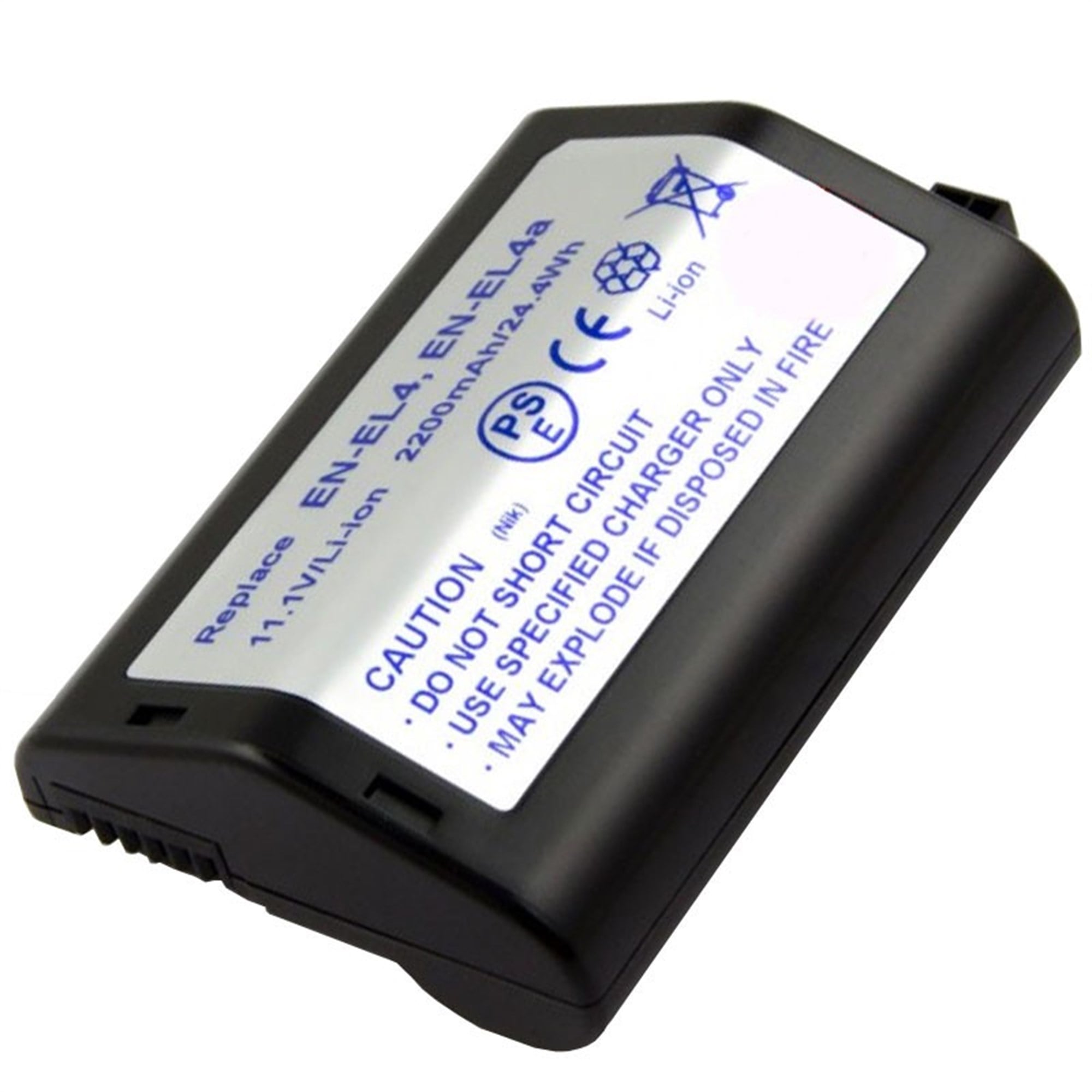 AccuCell pil, Nikon EN-EL4 pil, F6, D2H, D2X, D3, D3X için uygun