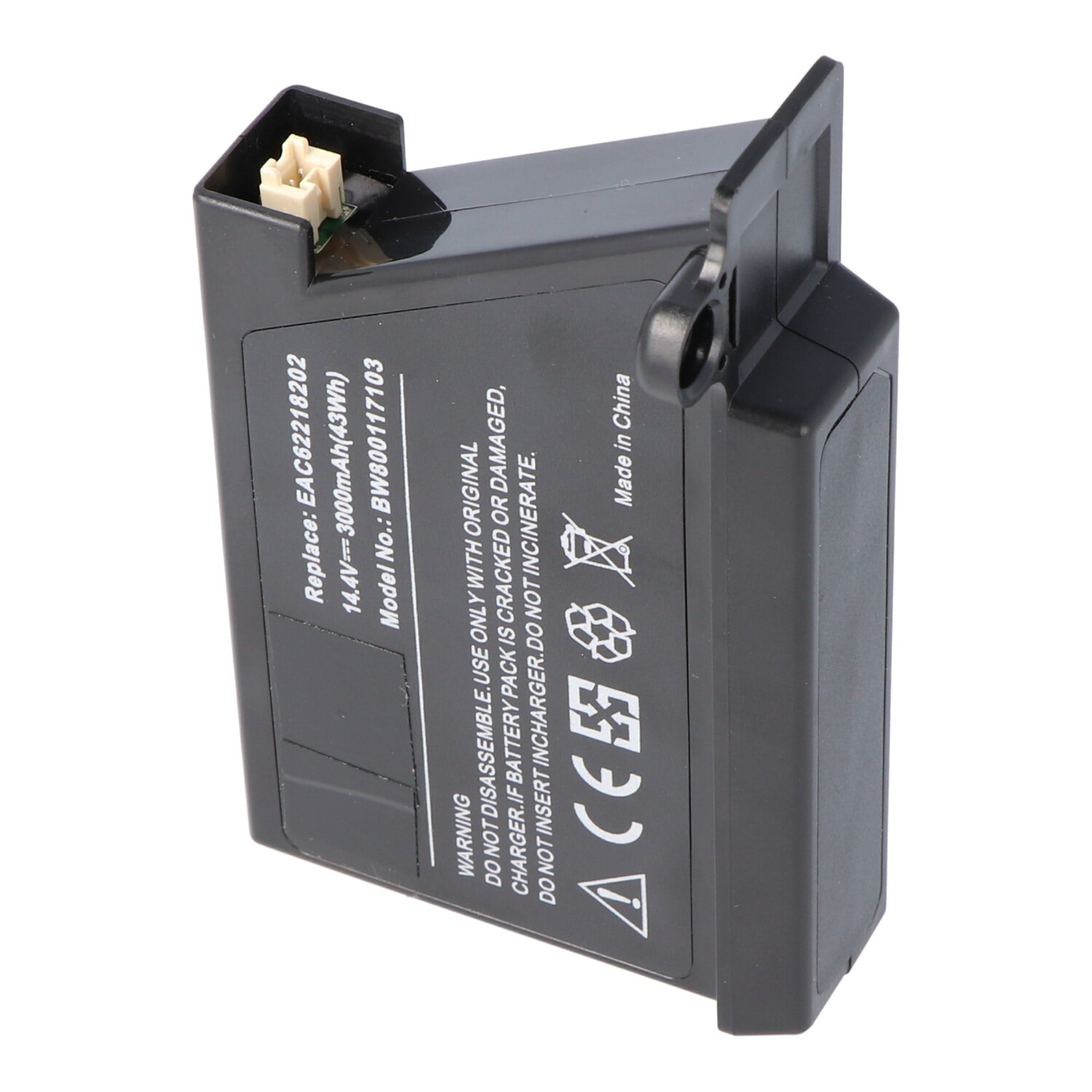 EAC62218202 pil için uygun pil, örneğin LG Hom-Bot VR34406LV pil ve aynı