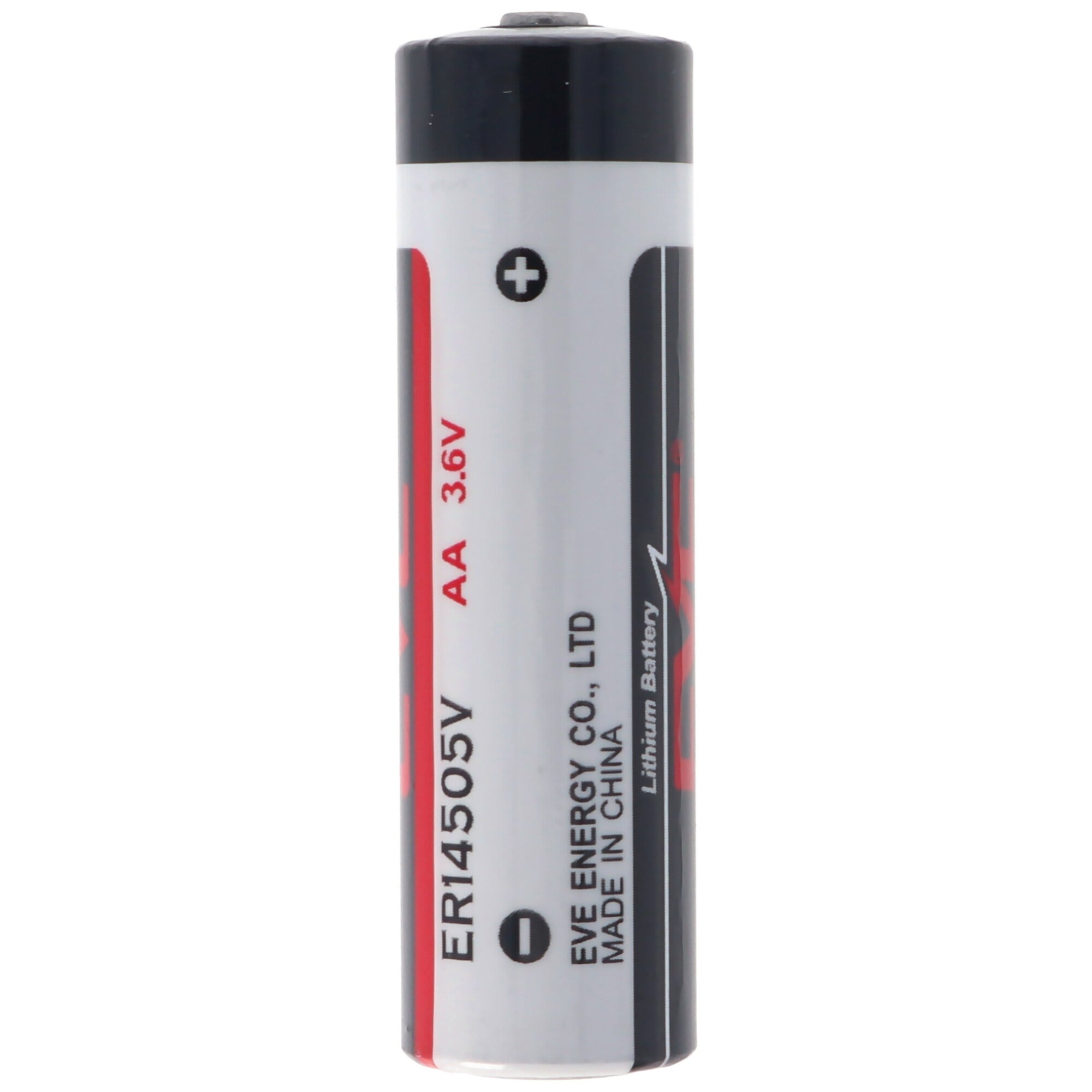 EVE ER14505 AA 3,6 volt lityum tiyonil klorür (LiSOCl2) maks. 2700mAh, tek kullanımlık pil şarj edilemez