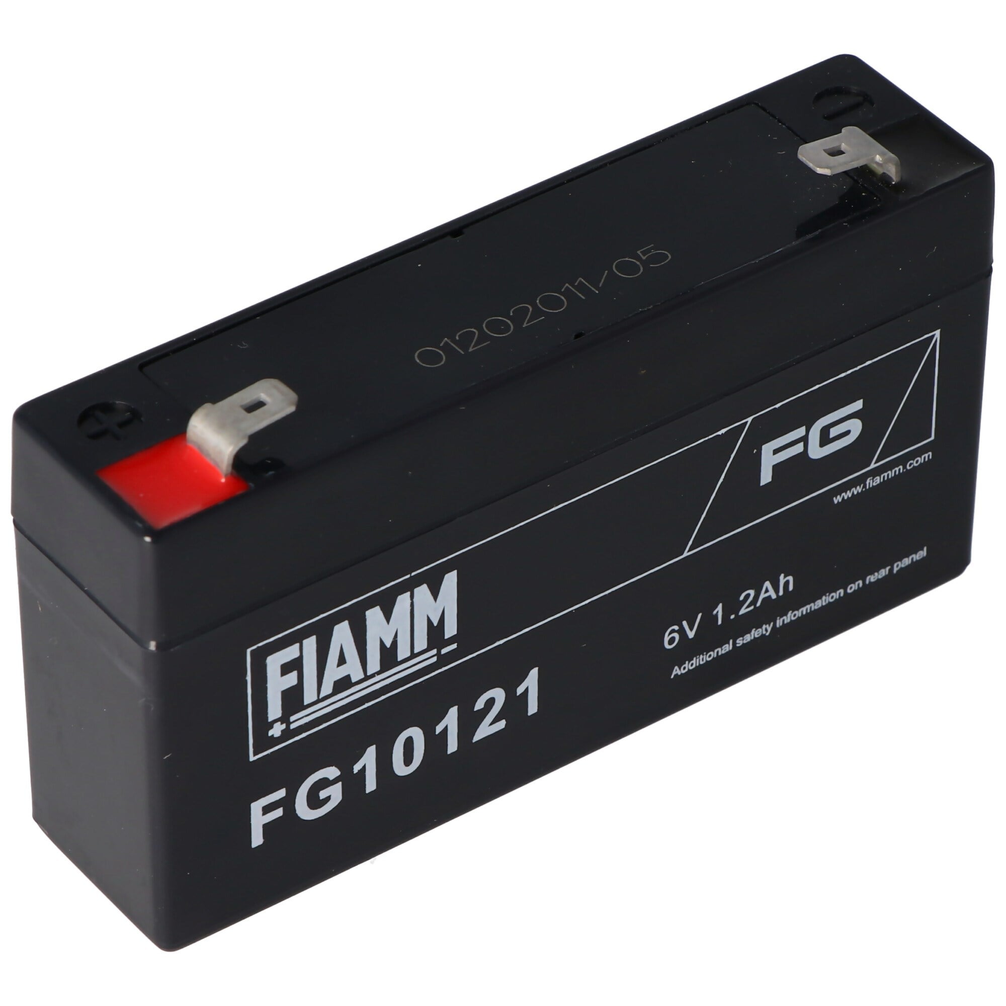 Fiamm FG10121 kurşun jel akü 6 volt, 1,2 Ah