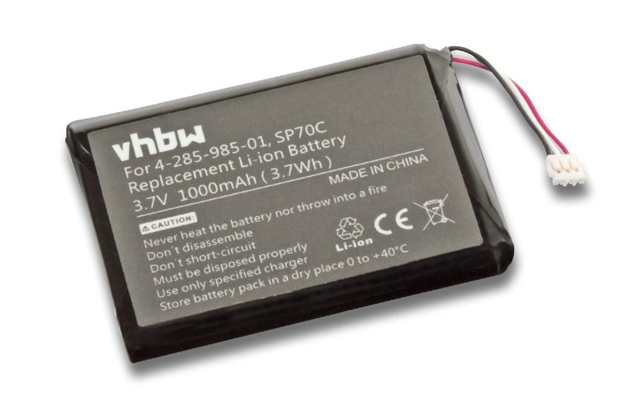 Li-Ion pil - 1000mAh (3.7V) - Sony 4-285-985-01, 4-435-245-01, SP70C gibi oyun konsolları için