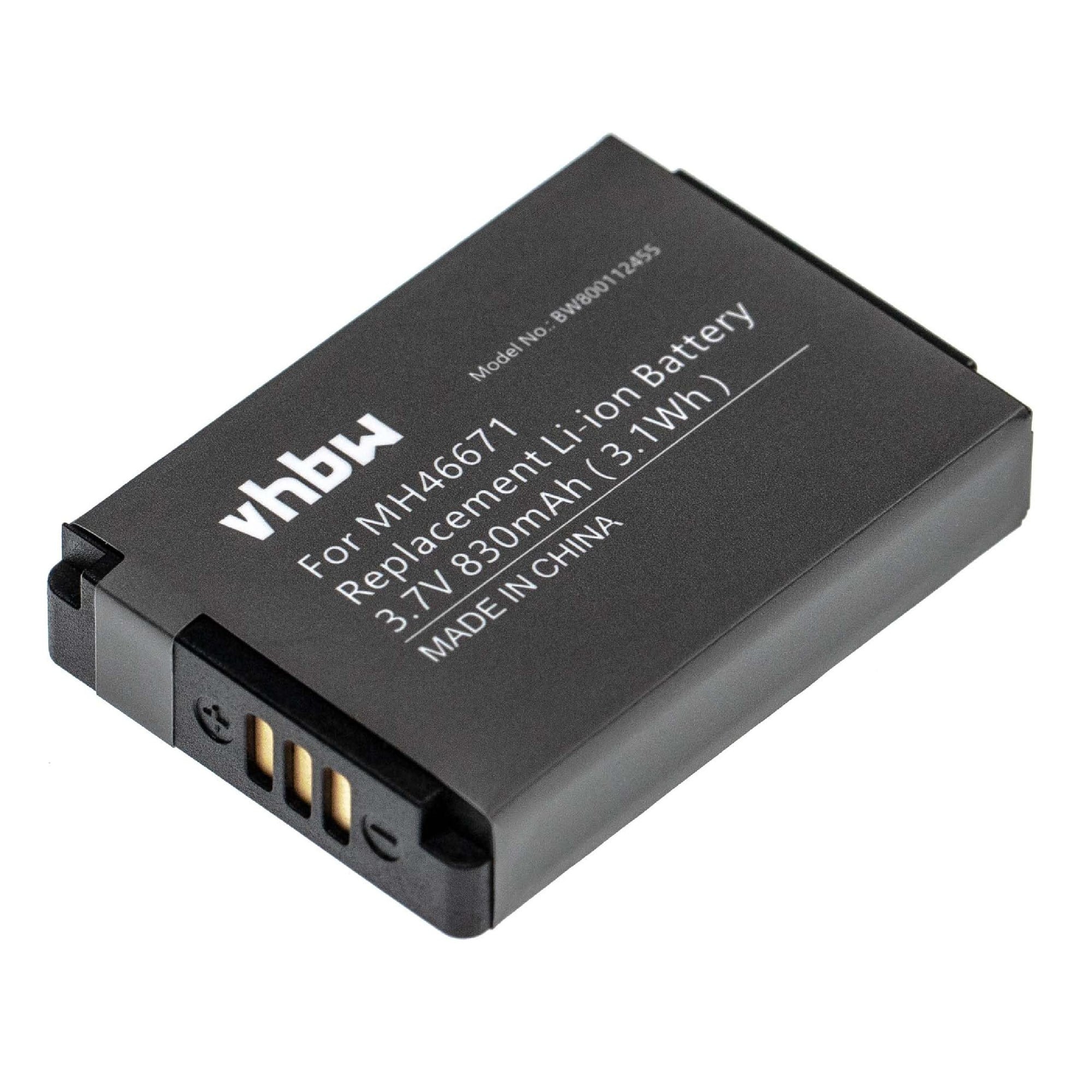 Li-Ion pil - 830mAh (1.2V) - kablosuz kulaklık için, Parrot 1ICP7 / 28/35 gibi kulaklıklar