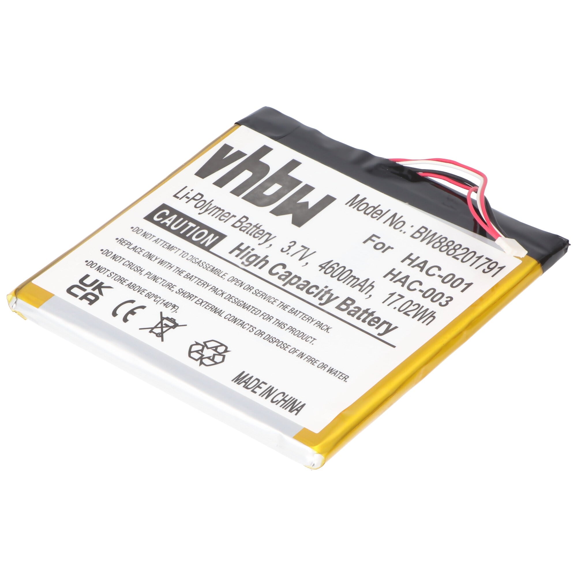 Nintendo Switch HAC-001 ve HAC-003 ve diğerleri 4600mAh gibi diğerleri için pil