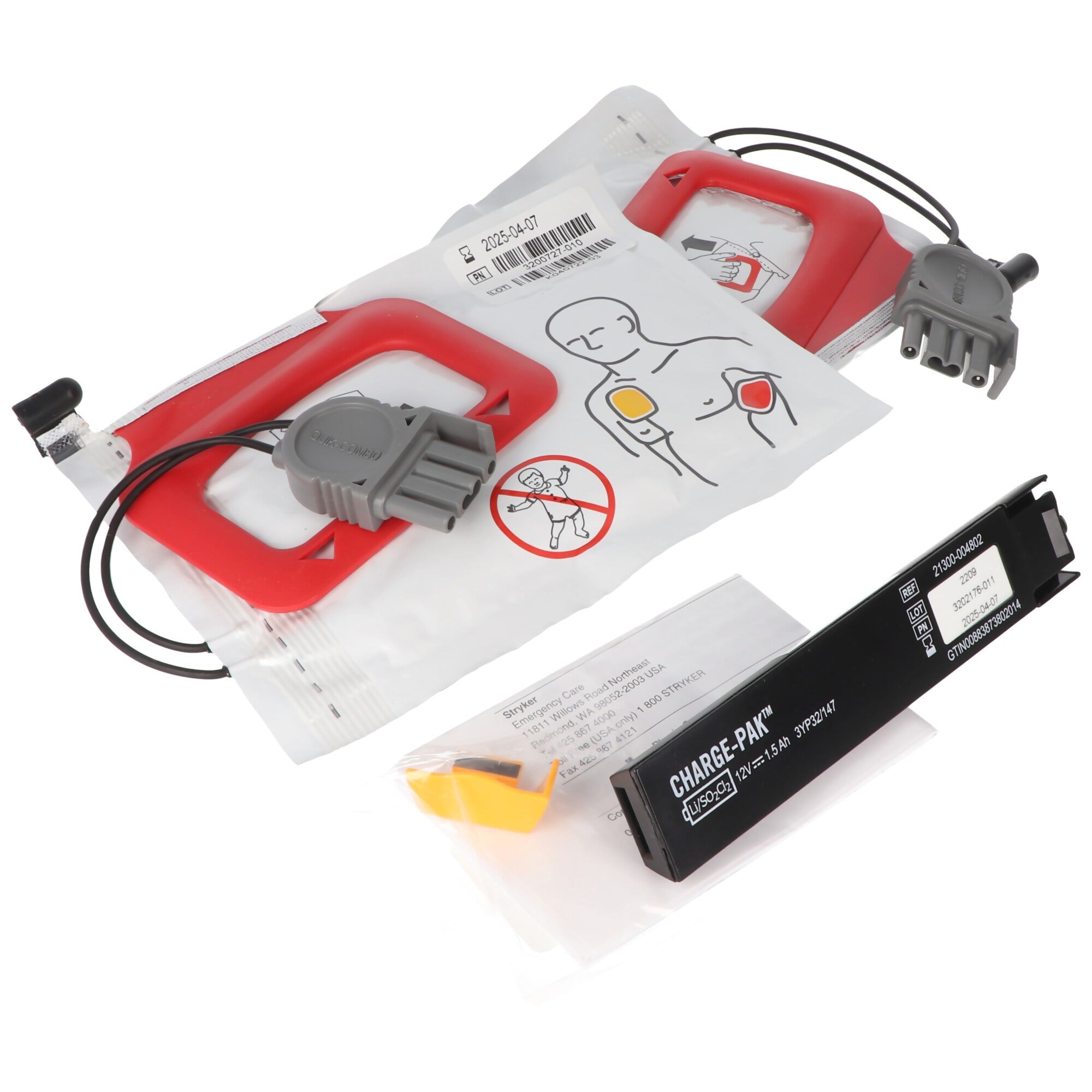 Orijinal Lityum Pil Physio Control Defibrilatör Lifepak CR Plus / Express - 11403-000001