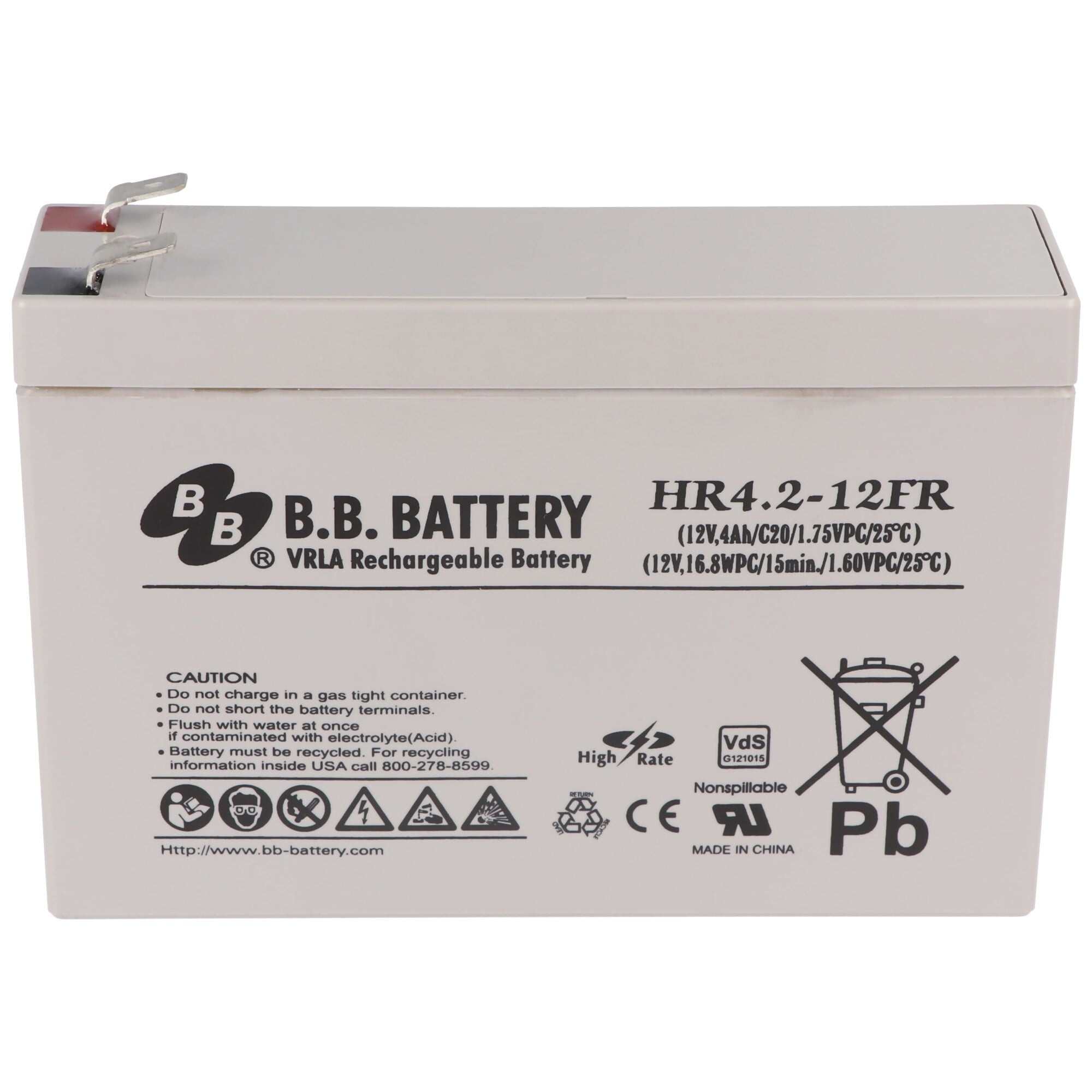 Panasonic UP-RW1220P1, UP-VW1220P1 12 Volt 4000mAh HR4.2-12'ye alternatif Boyutlar 140 x 38,5 x 94 mm
