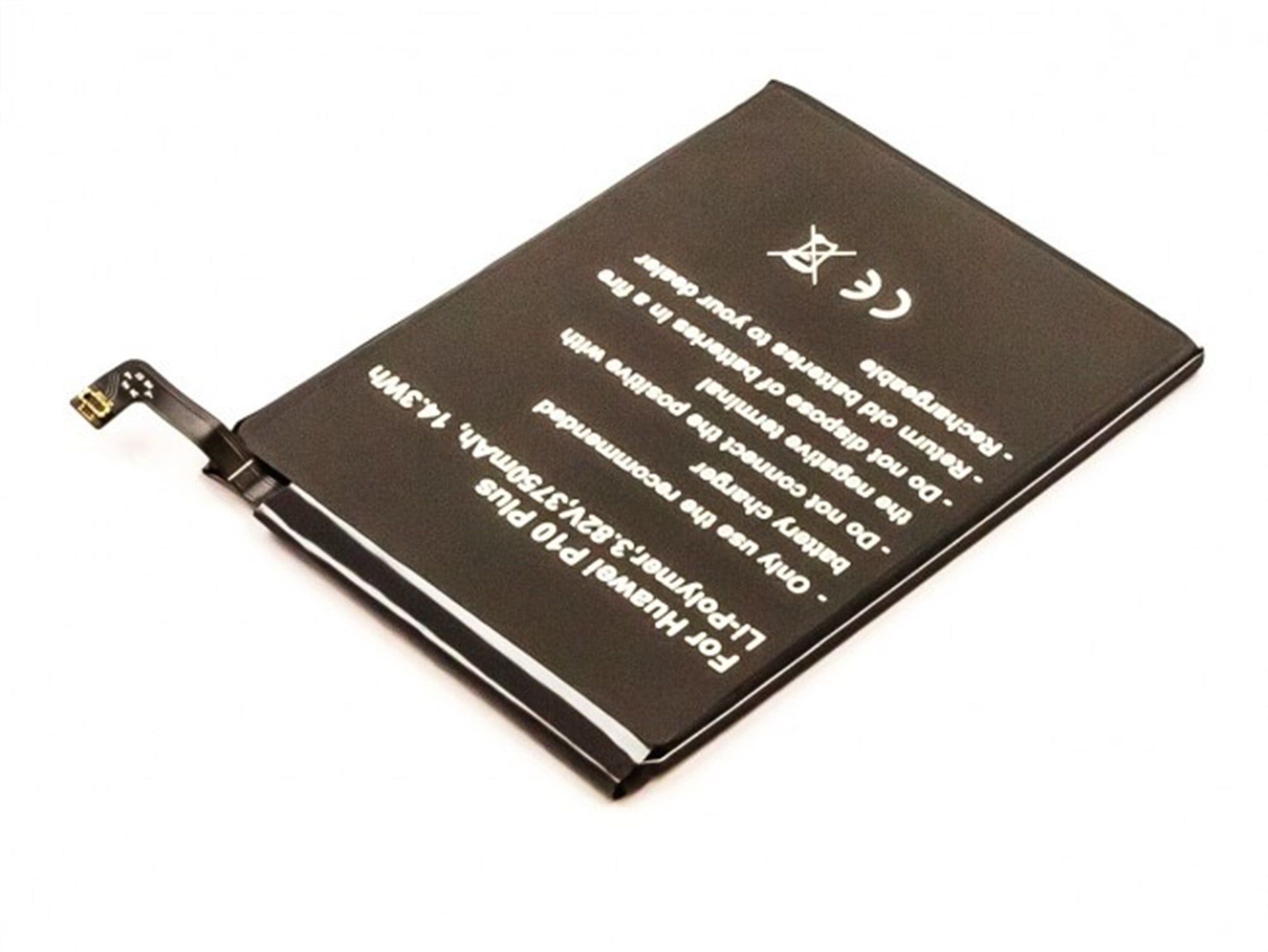 Pil, Huawei P10 Plus, Li-Polimer, 3.82V, 3750mAh, 14.3Wh, dahili, aletsiz