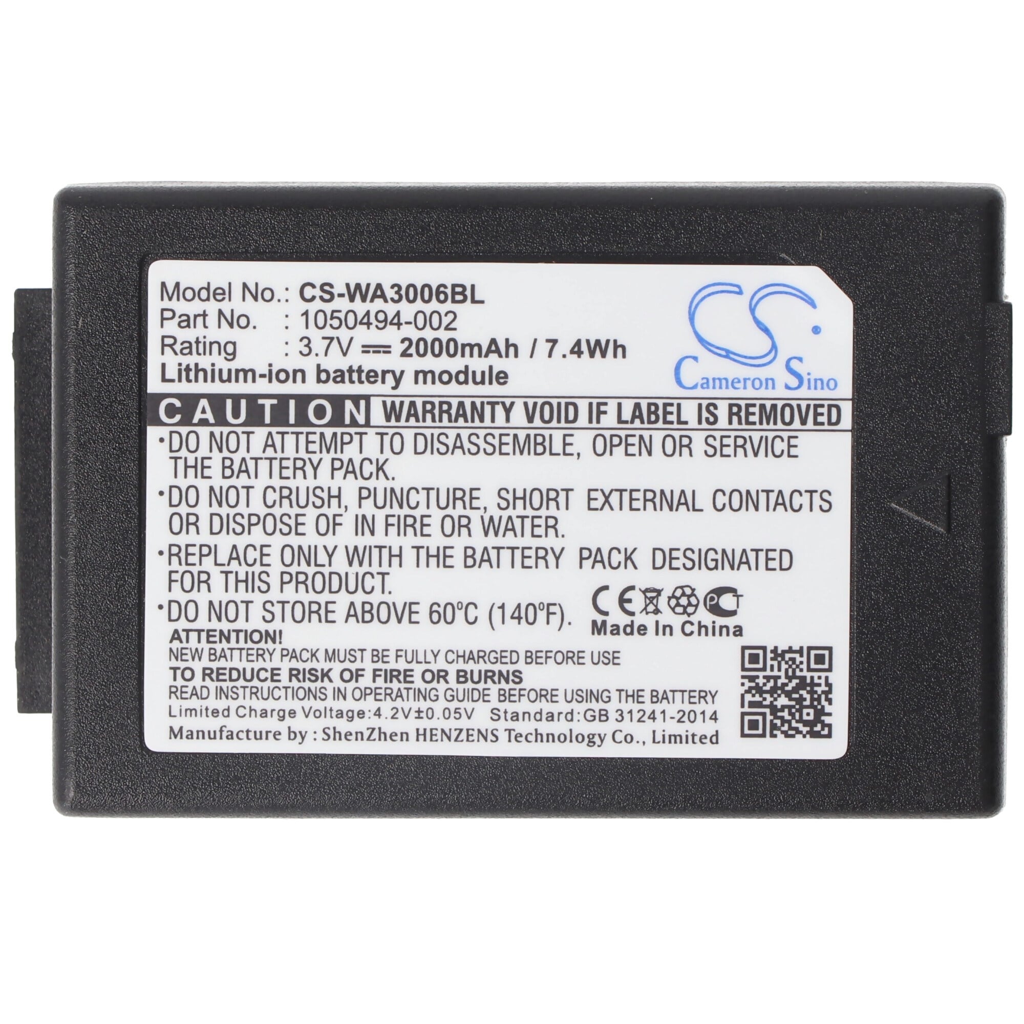 Psion WA3006, Li-ion, 3.7V, 3000mAh, 11.1Wh için uygun pil