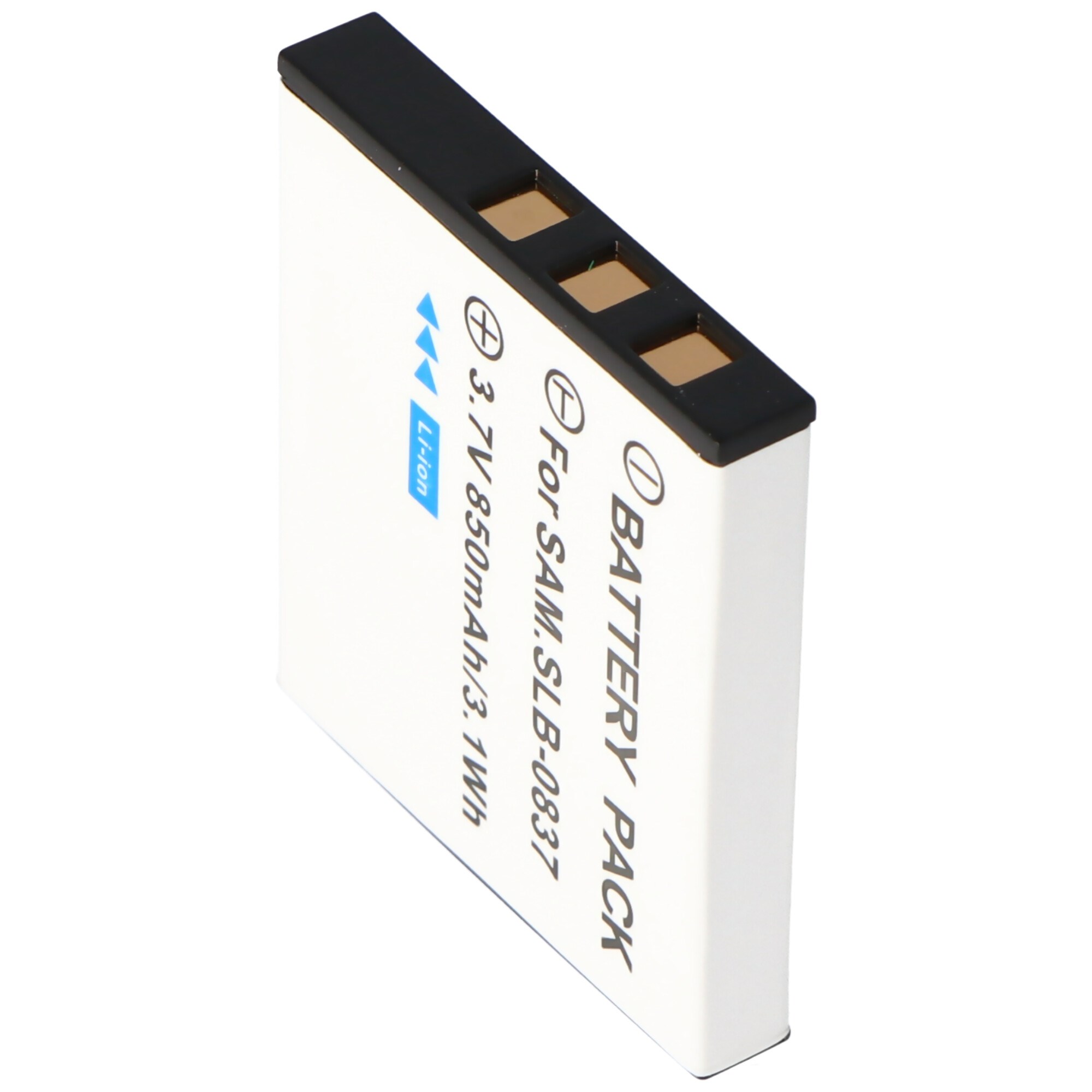 Samsung SLB-0837, Digimax L50 için uygun pil