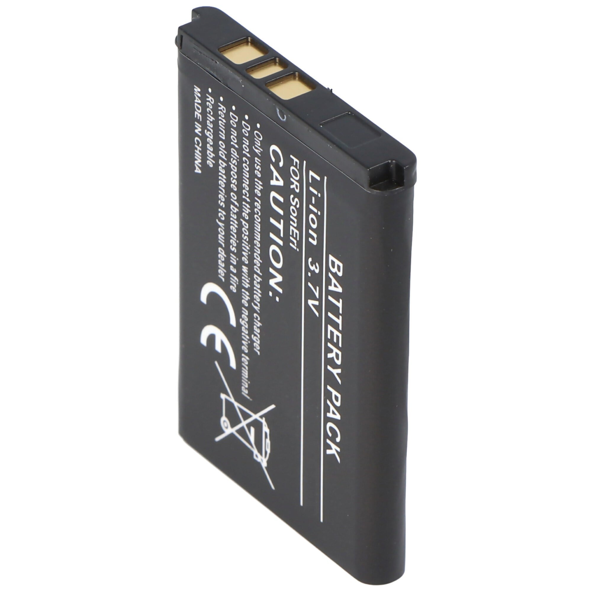 Sony Ericsson V630i, 600mAh için uygun AccuCell pil