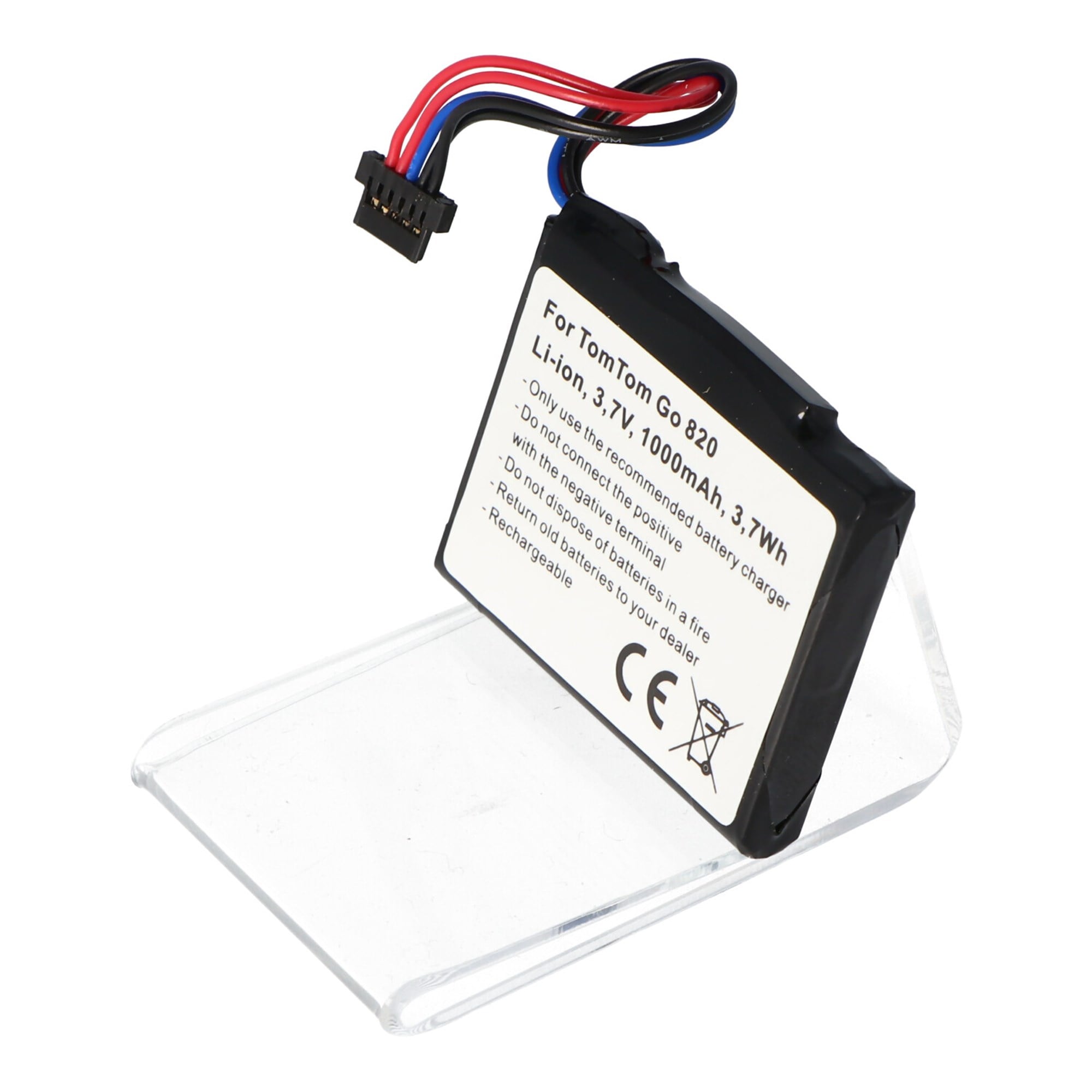 TomTom G0 825, Go 820, Go Live 820, Go Live 825 pil AHL03711022, AHL03711023, VF6M için uygun pil