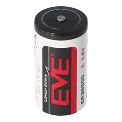ER26500 lityum pil C Boyut Bobin ER 26500, 3.6 volt 8500mAh