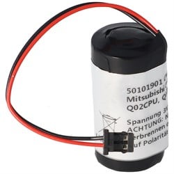 Mitsubishi Q6BAT CR17335SE, Q02CPU için uygun pil