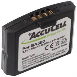 Sennheiser BA300, 500898, IS 410 için uygun 2 pil seti