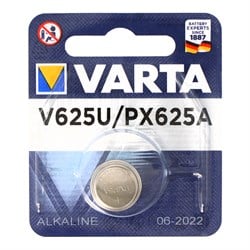 Varta V625U alkalin pil, PX625, LR9, düğme hücre EPX625, RM625