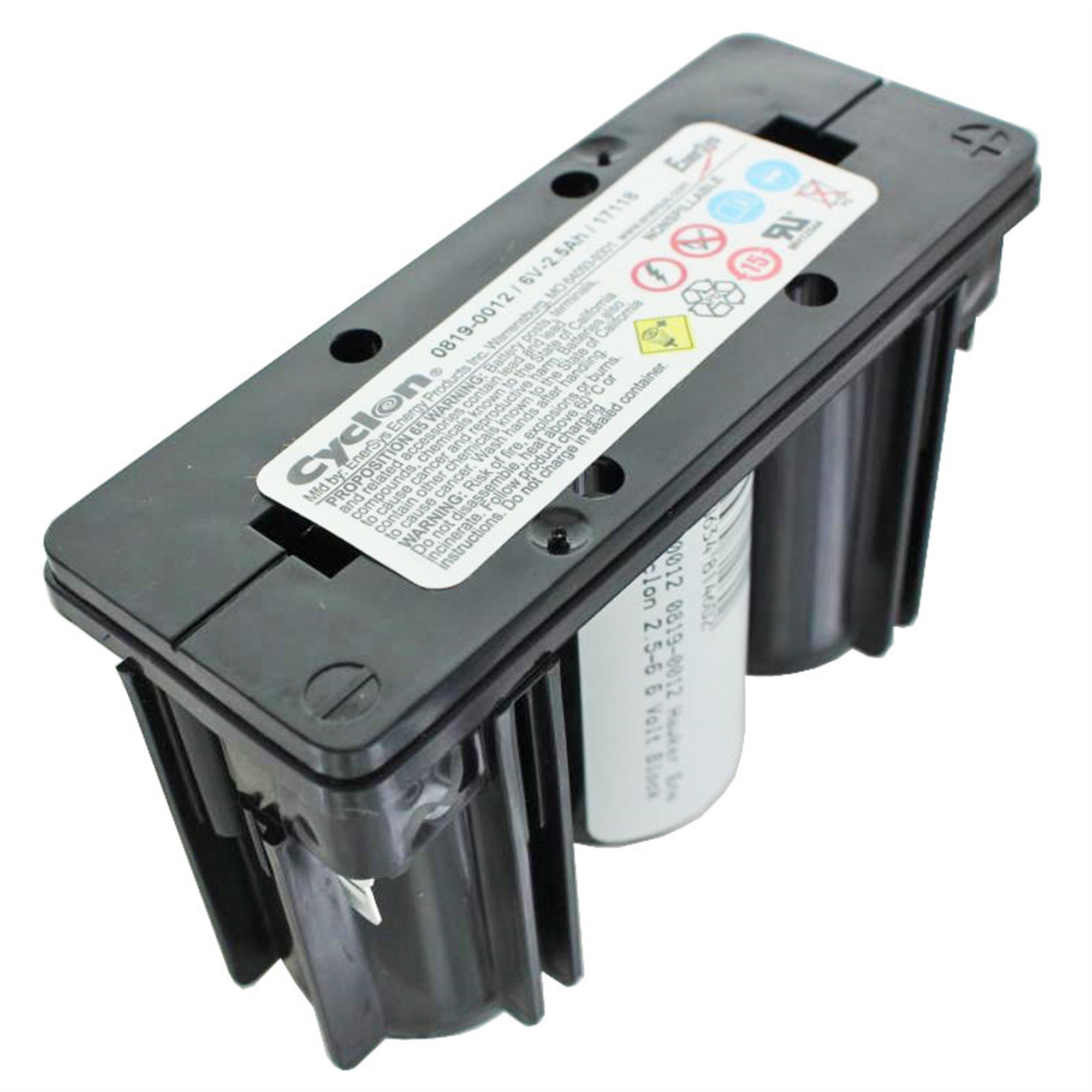 0819-0012 Hawker Energy Cyclon 2.5-6 6 volt blok batarya 0819-1006 6V 2500mAh