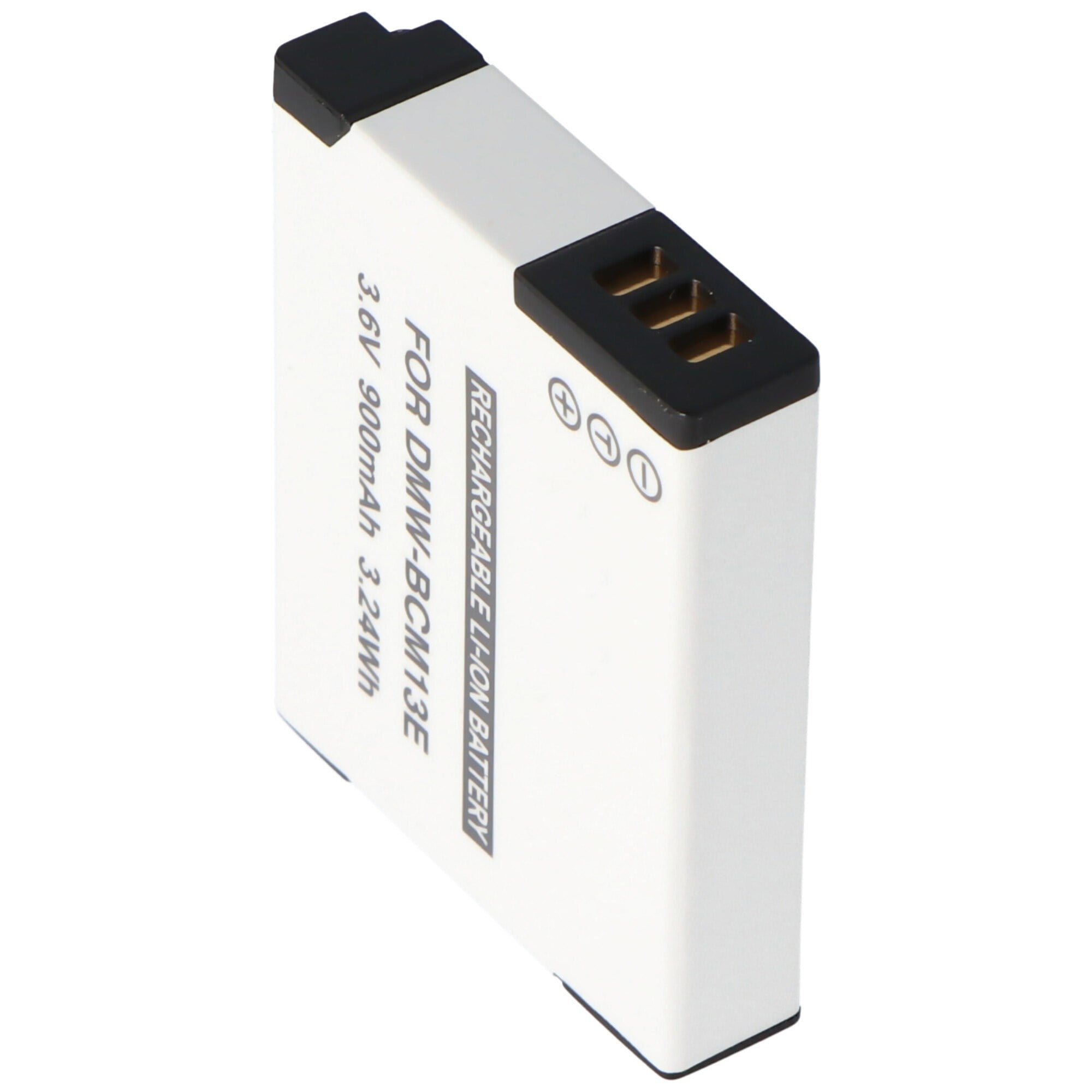 AcasonCell'den DMW-BCM13 kalite pil Panasonic DMW-BCM13E pil 3.7V, son şarj gerilimi maks. 4.2 volt