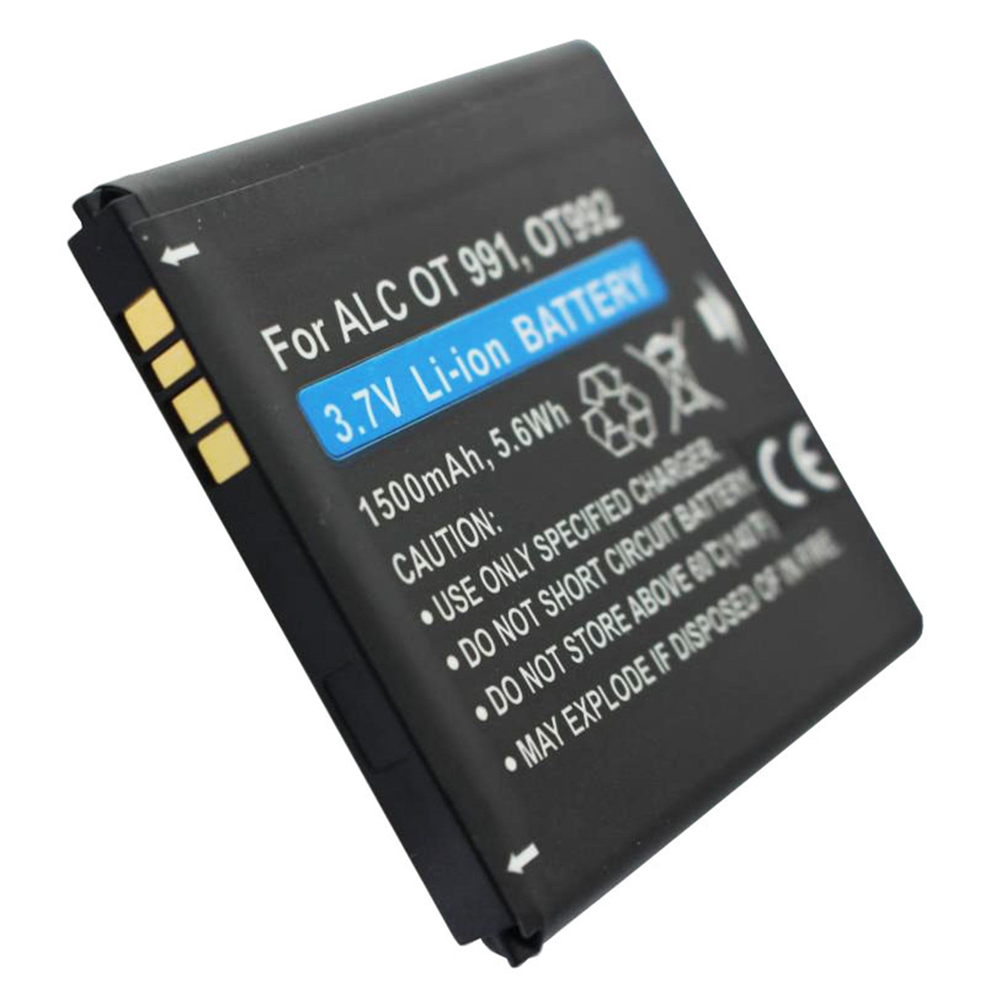 Alcatel One Touch 991 pil AccuCell'den yedek pil olarak BY78, CAB32A0000C1, CAB32A0000C2, TLiB32A