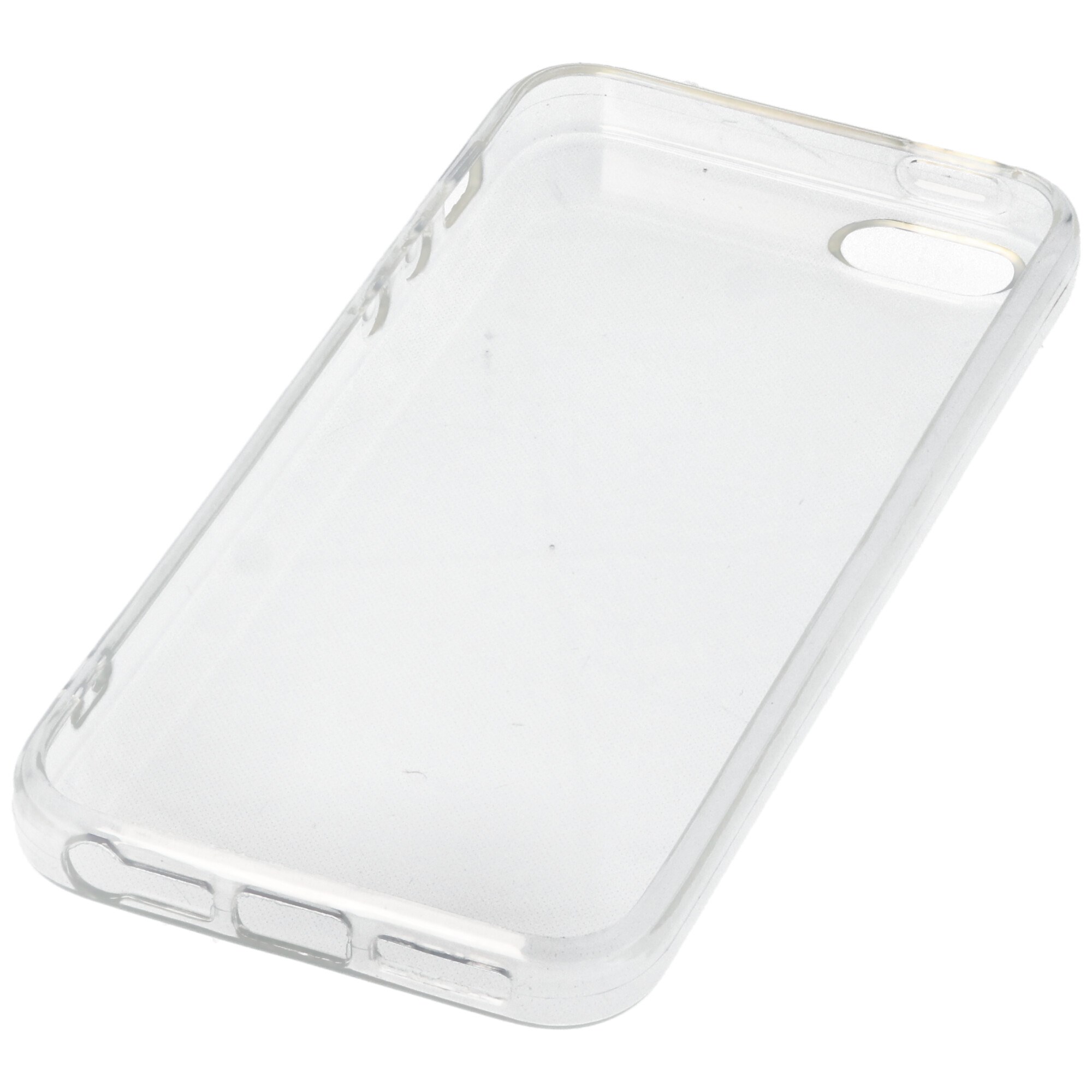 Apple iPhone 5 için uygun kılıf - şeffaf koruyucu kılıf, sarıya dayanıklı hava yastığı, düşmeye karşı koruma, silikon cep telefonu kılıfı, sağlam TPU kılıf