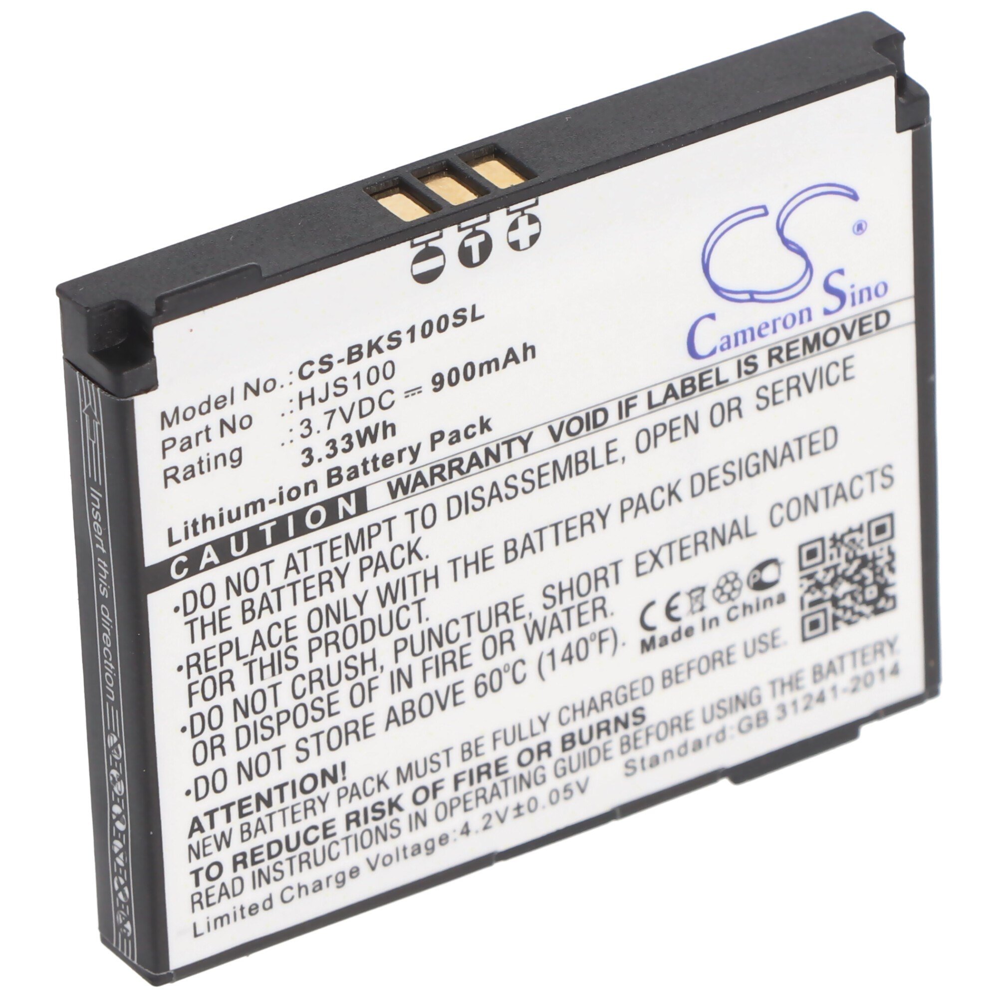 AKKU BATERÍA 900MAH Für Becker HJS 100 HJS-100 Map Pilot Bateria