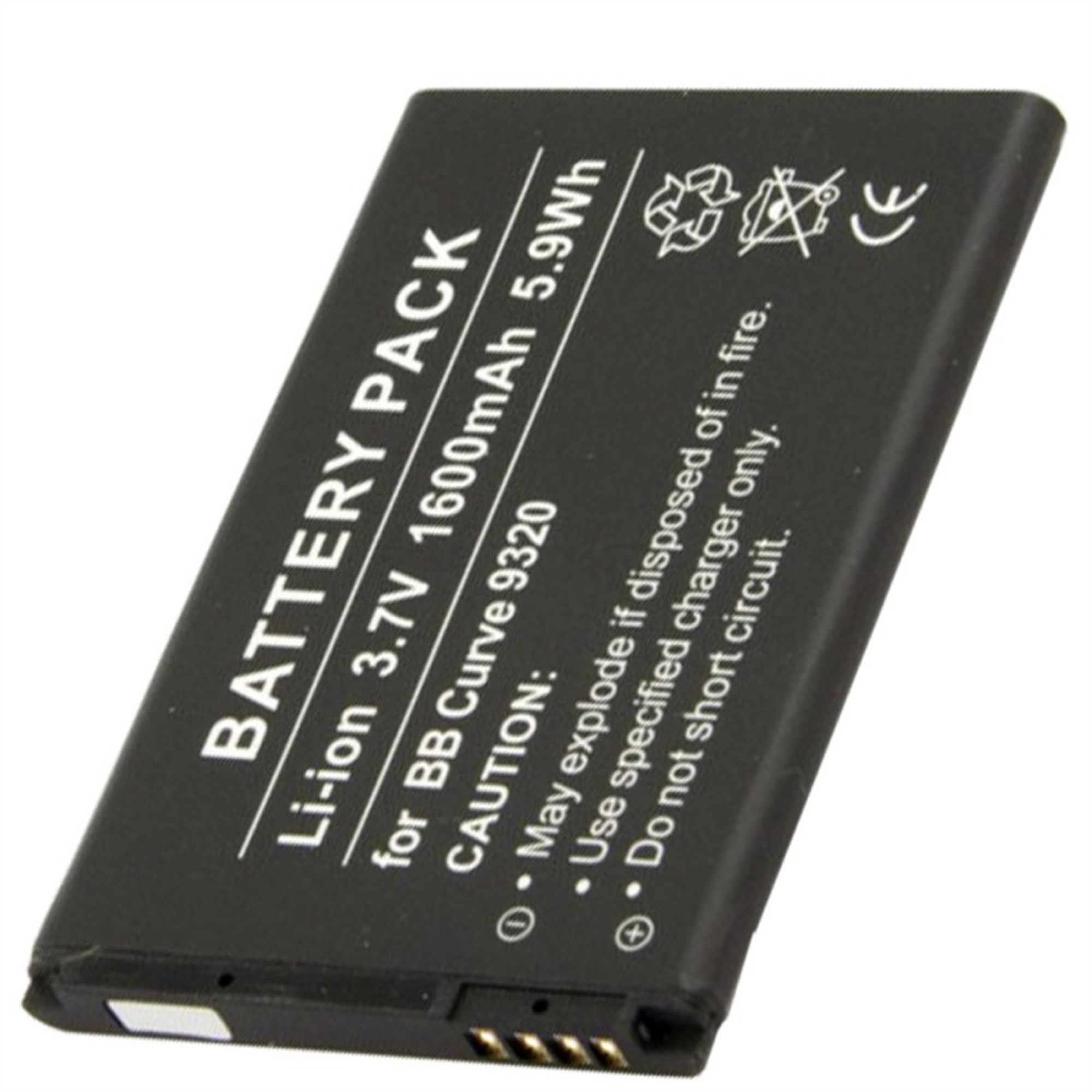 Blackberry Curve 9320 pil, J-S1 pil için uygun AccuCell pil