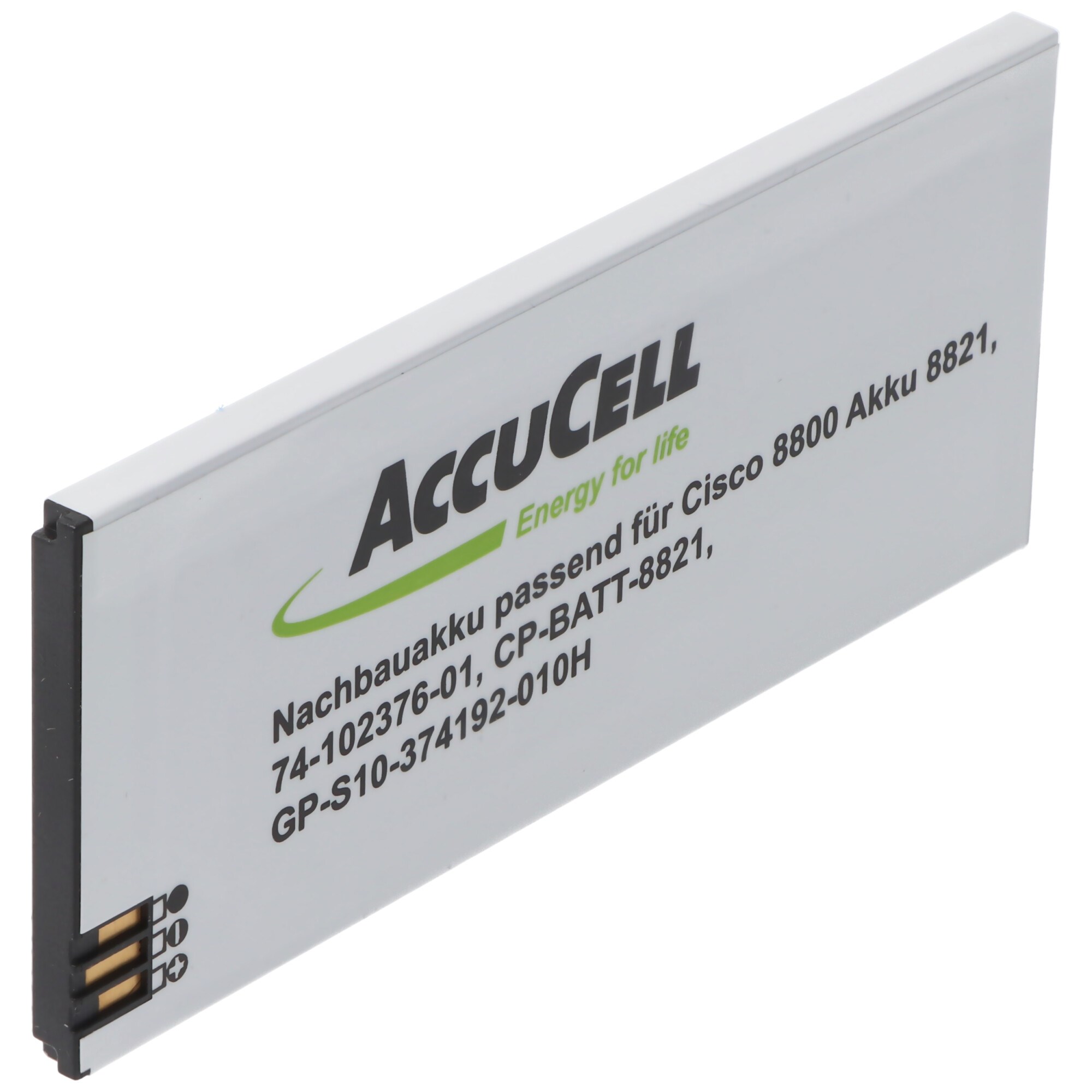 Cisco 8800 pil 8821, 74-102376-01, CP-BATT-8821, GP-S10-374192-010H için uygun çoğaltma pil