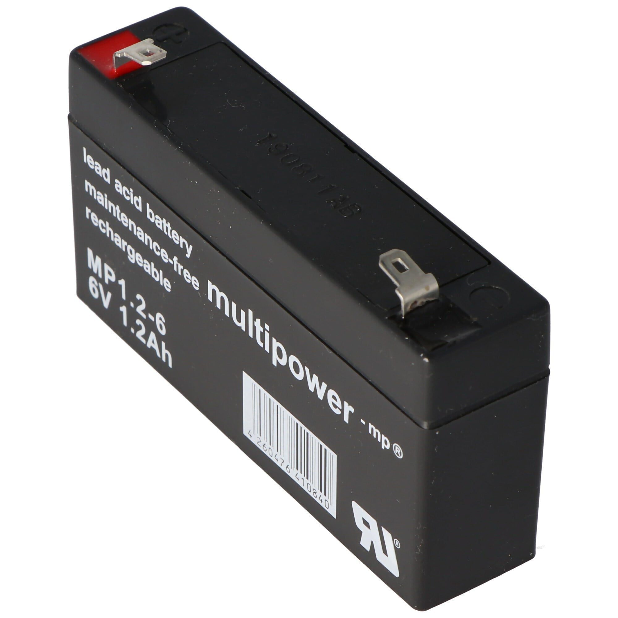 Çok güçlü MP1.2-6 pil PB kablosu, 6 volt 1200mAh, bağlantı 4.8