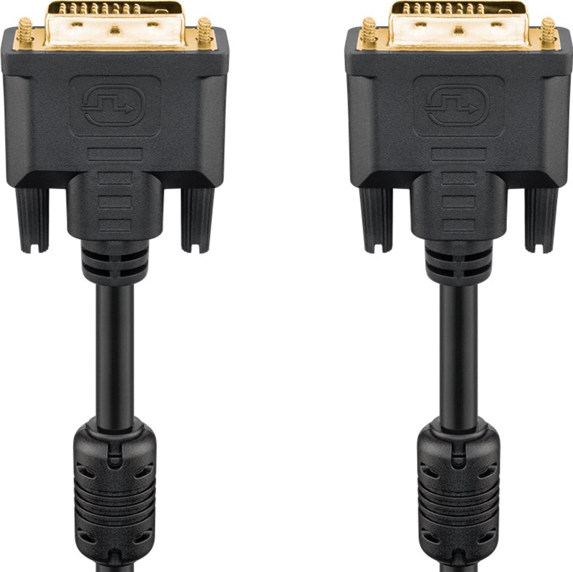 DVI-D Full HD kablo Dual Link, altın kaplama DVI-D konnektör Dual-Link (24 + 1 pin)> DVI-D konnektör Dual-Link (24 + 1 pin)