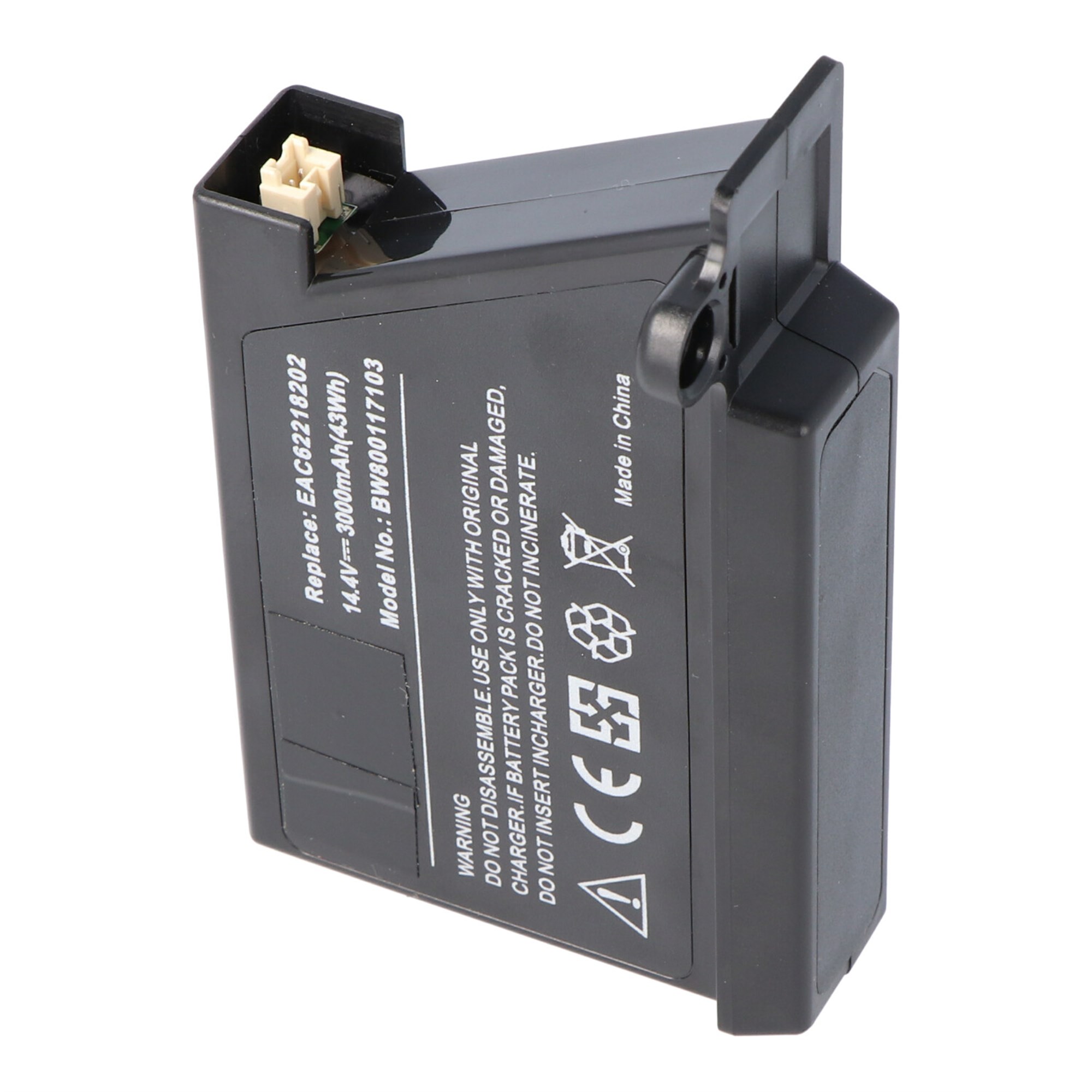 EAC62218202 pil için uygun pil, örneğin LG Hom-Bot VR34406LV pil ve aynı