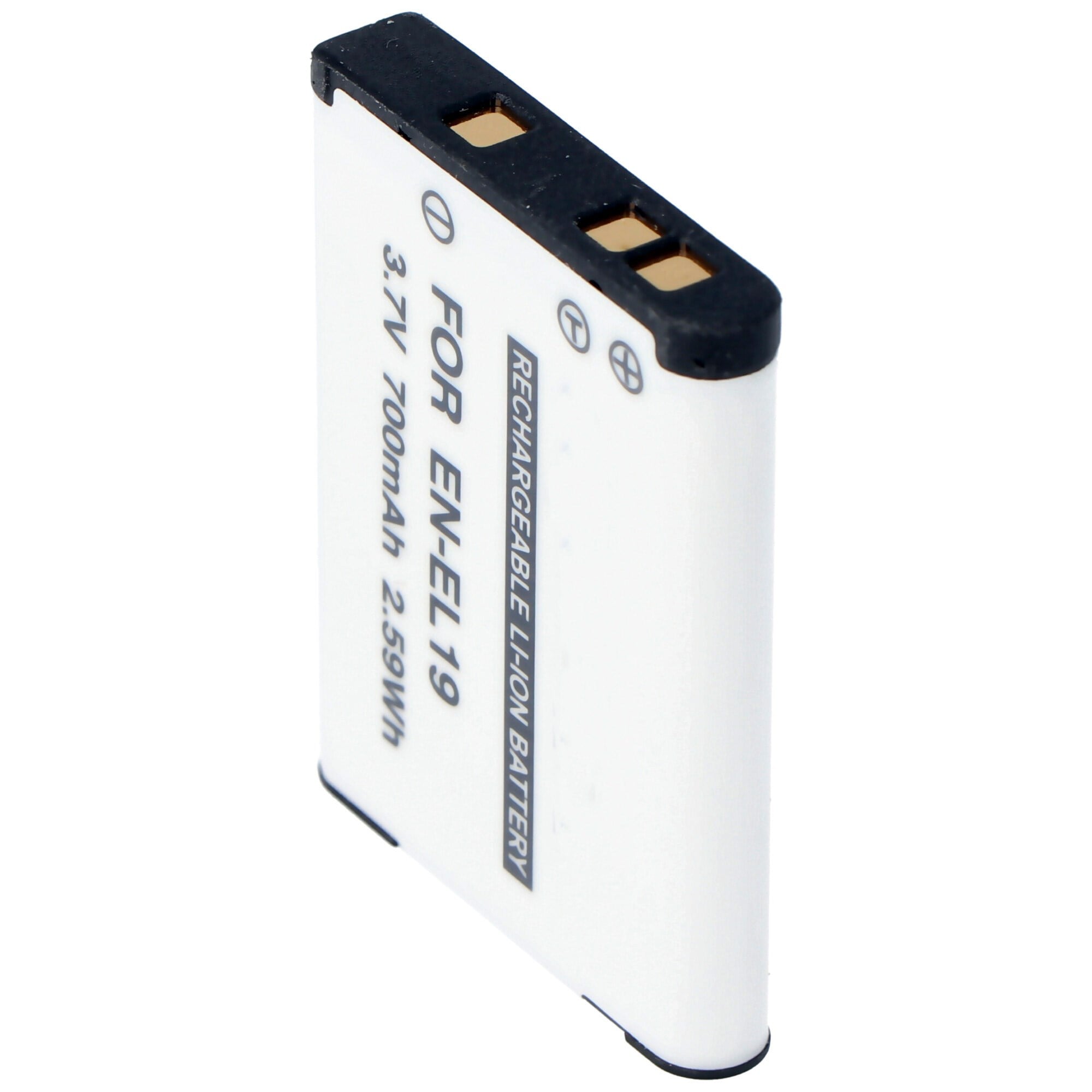 EN-EL19, COOLPIX S2500, S3100, S4100 için uygun AccuCell pil