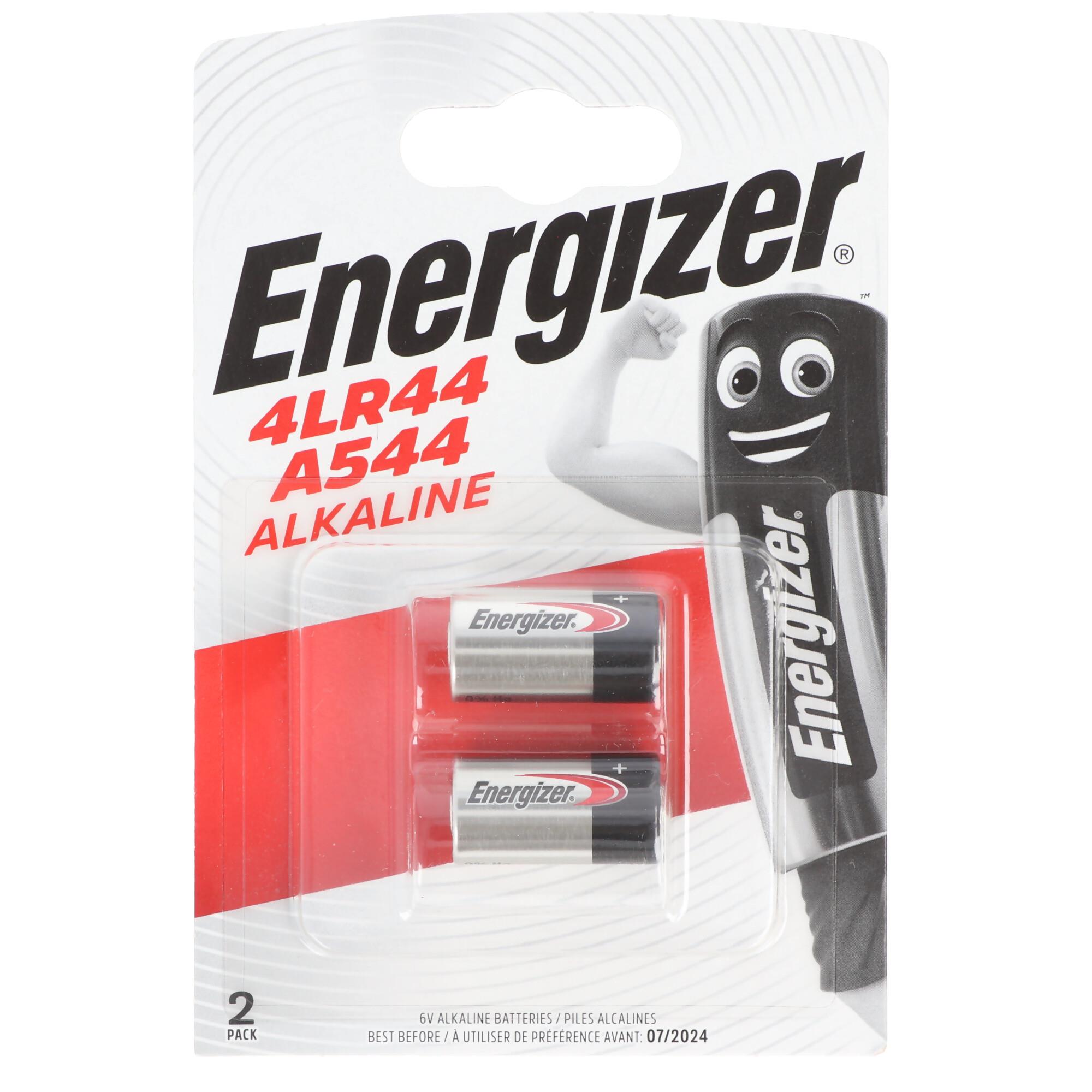 Energizer A544 alkalin özel pil 4LR44 alkalin manganez 6V 178mAh 2 adet