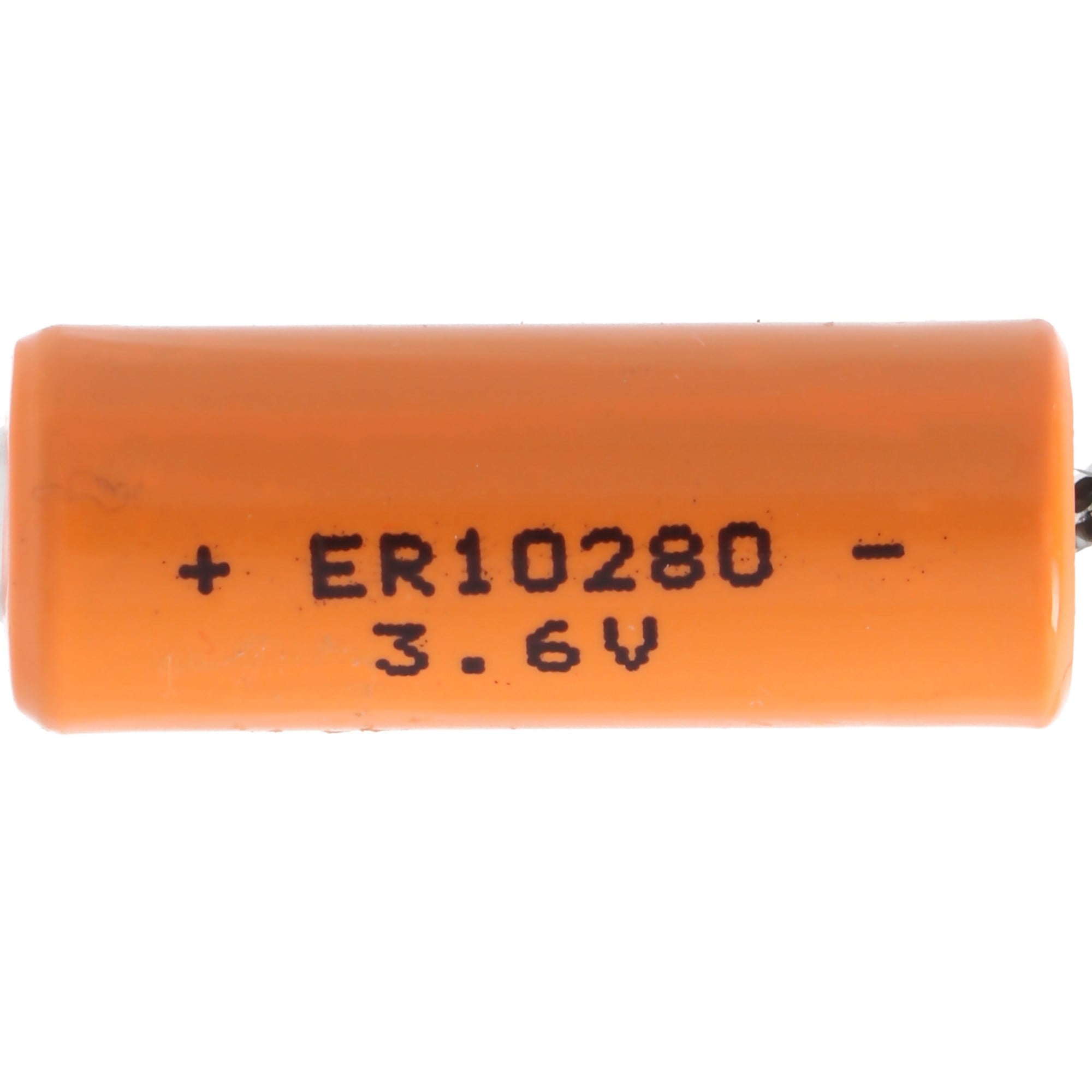 ER10280 LiSOCl2 pil 3,7 Volt 1,68 Wh 450mAh, boyutlar yaklaşık 28 x 10mm