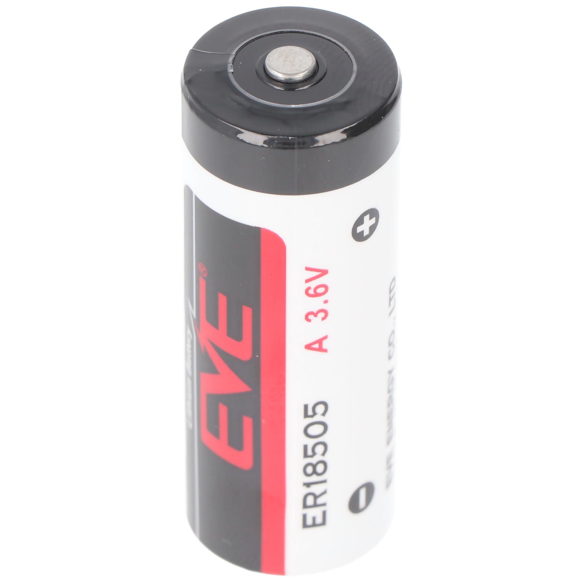 EVE ER18505 Lityum Pil 3.6 Volt 3800mAh Li-SOCl2 Pil ER18505
