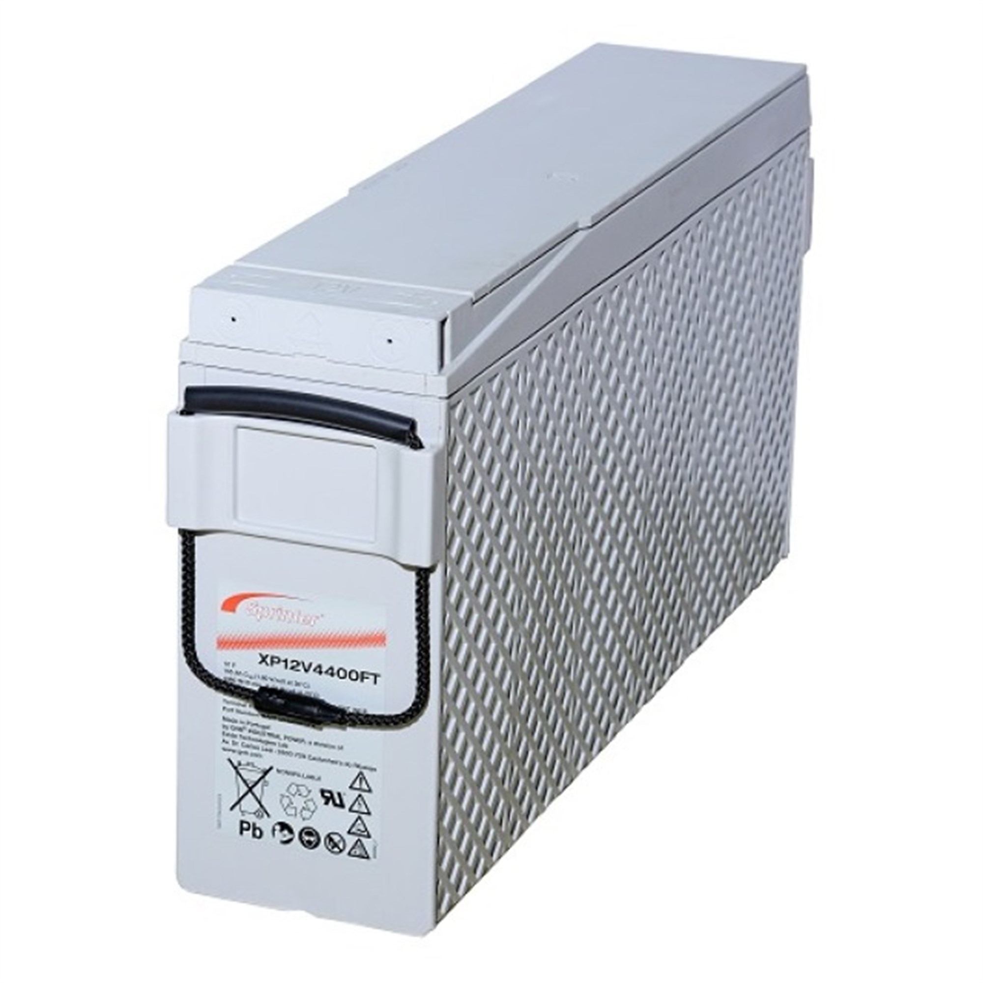 Exide Sprinter XP12V4400FT kurşun batarya 12V, 155000mAh