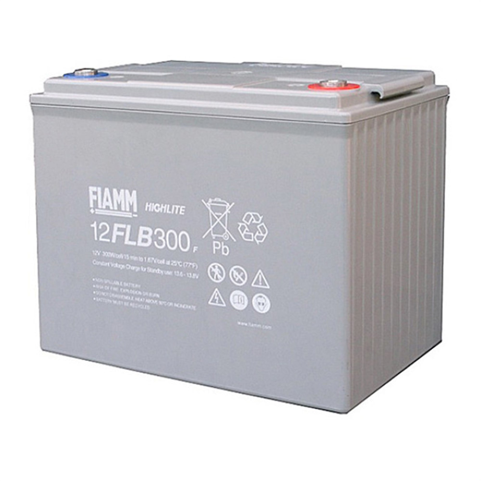 Fiamm Highlite 12FLB300 kurşun akü 12V, 75000mAh