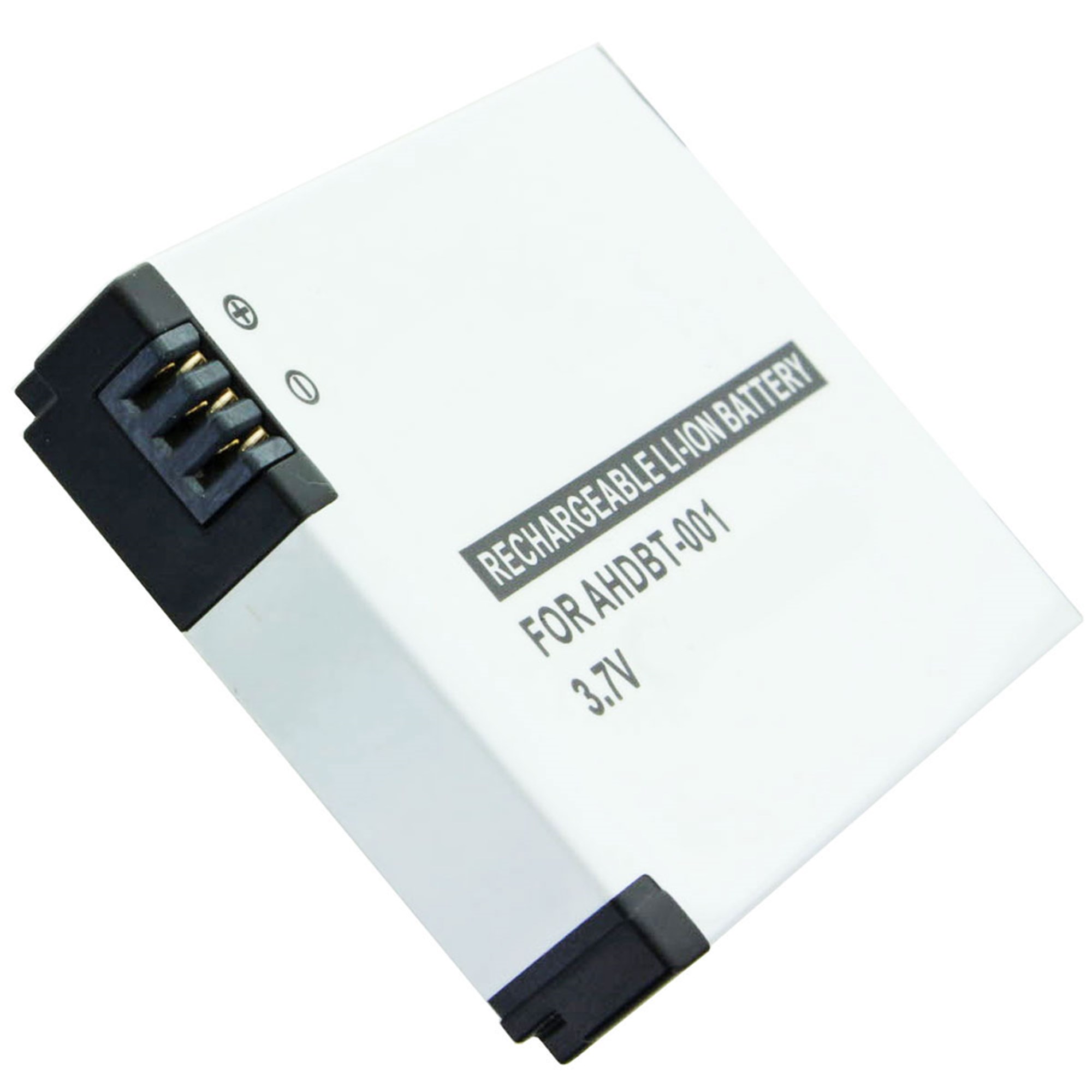 GoPro HD Hero, Li-ion, 3.7V, 1050mAh, 3.9Wh için uygun pil