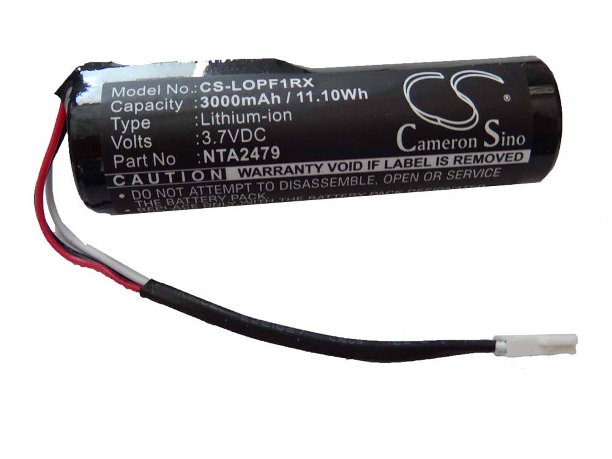 Hoparlör kutuları için NTA2479 için pil değişimi Hoparlör (3000mAh, 3.7V, Li-Ion)