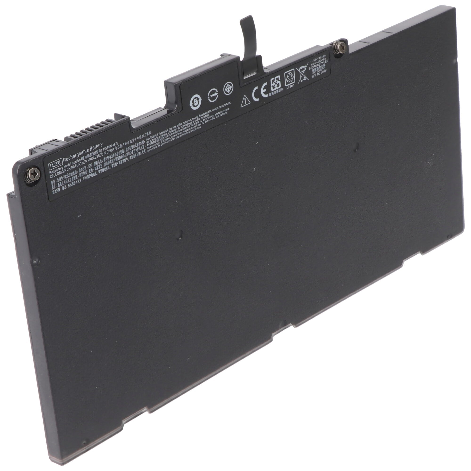 HP EliteBook 840 G4, Li-Polimer, 11.55V, 4410mAh, 51Wh için uygun pil