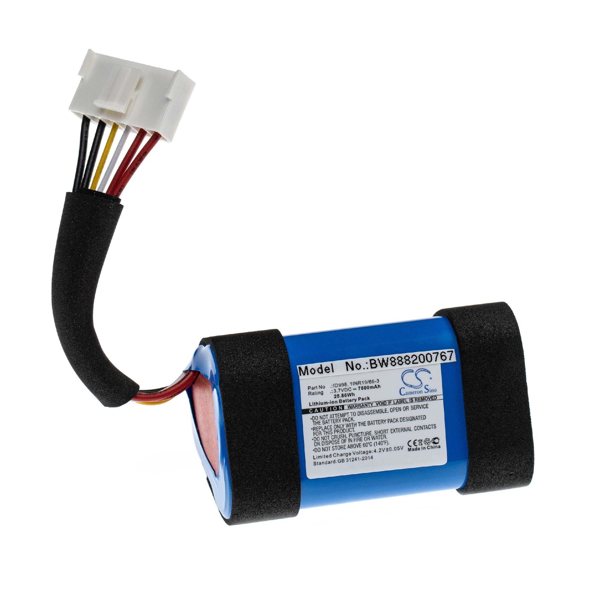 JBL Charge 4 ve ID998 ve diğerleri 7800mAh gibi diğerleri için pil