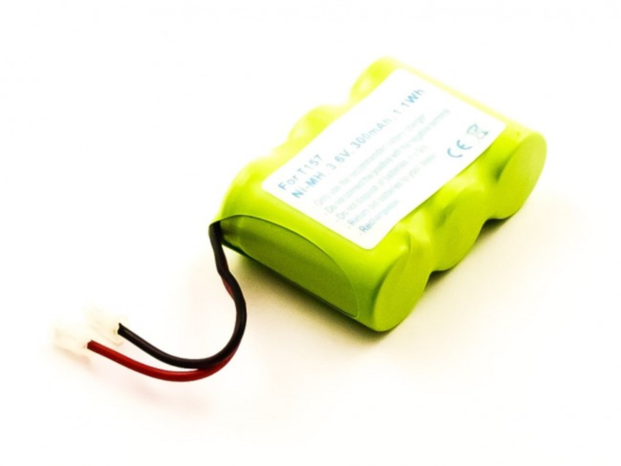 Kablosuz telefon evrensel için uygun pil, Panasonic, Sanyo, Sony, NiMH, 3.6V, 300mAh