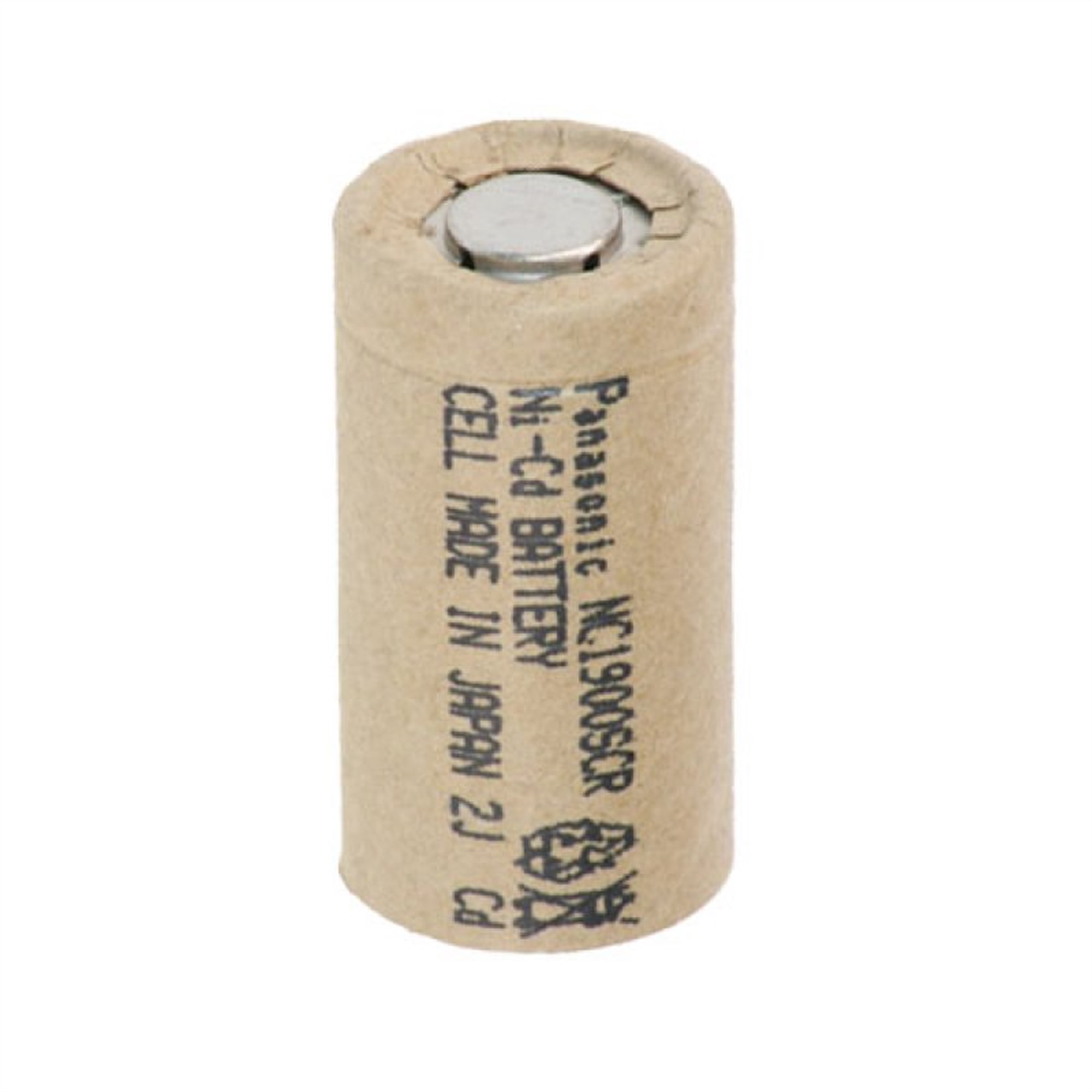 Lehim etiketi olmadan Sanyo N-1900SCR pil Sub-C tek hücre