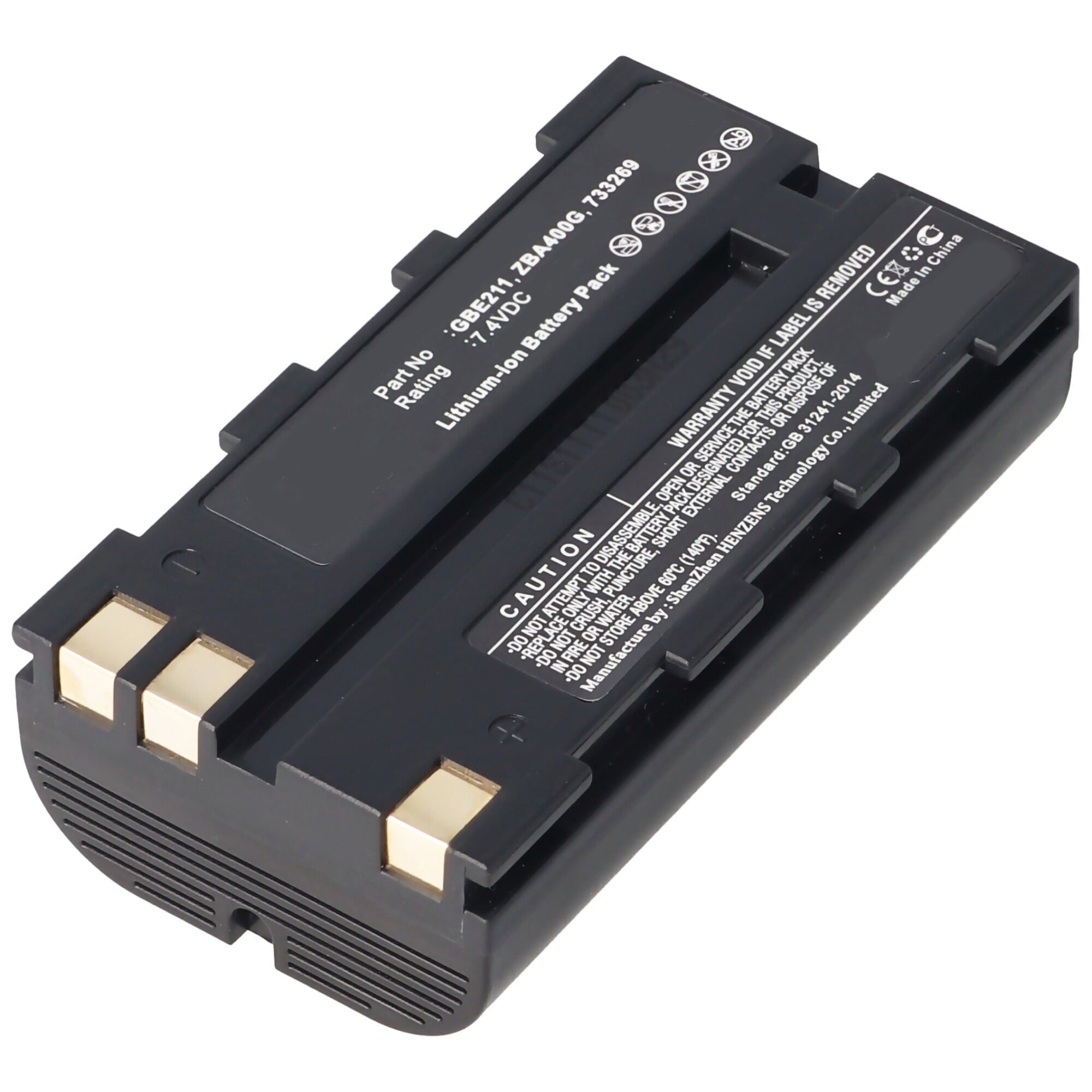 Leica ATX1200, RX1200, GEB221, GEB212, GEB221 7.4V 2800mAh için uygun pil